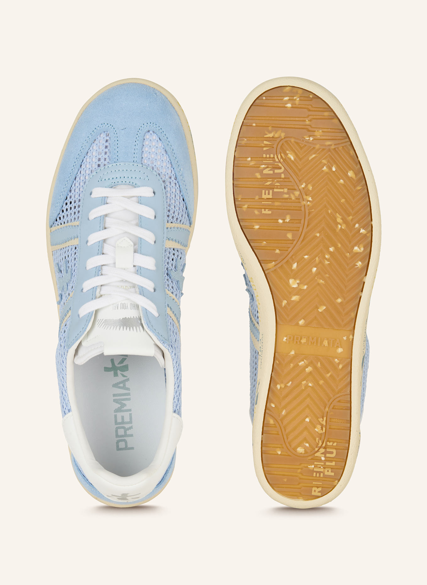 PREMIATA Sneaker BONNIE: HELLBLAU / WEISS