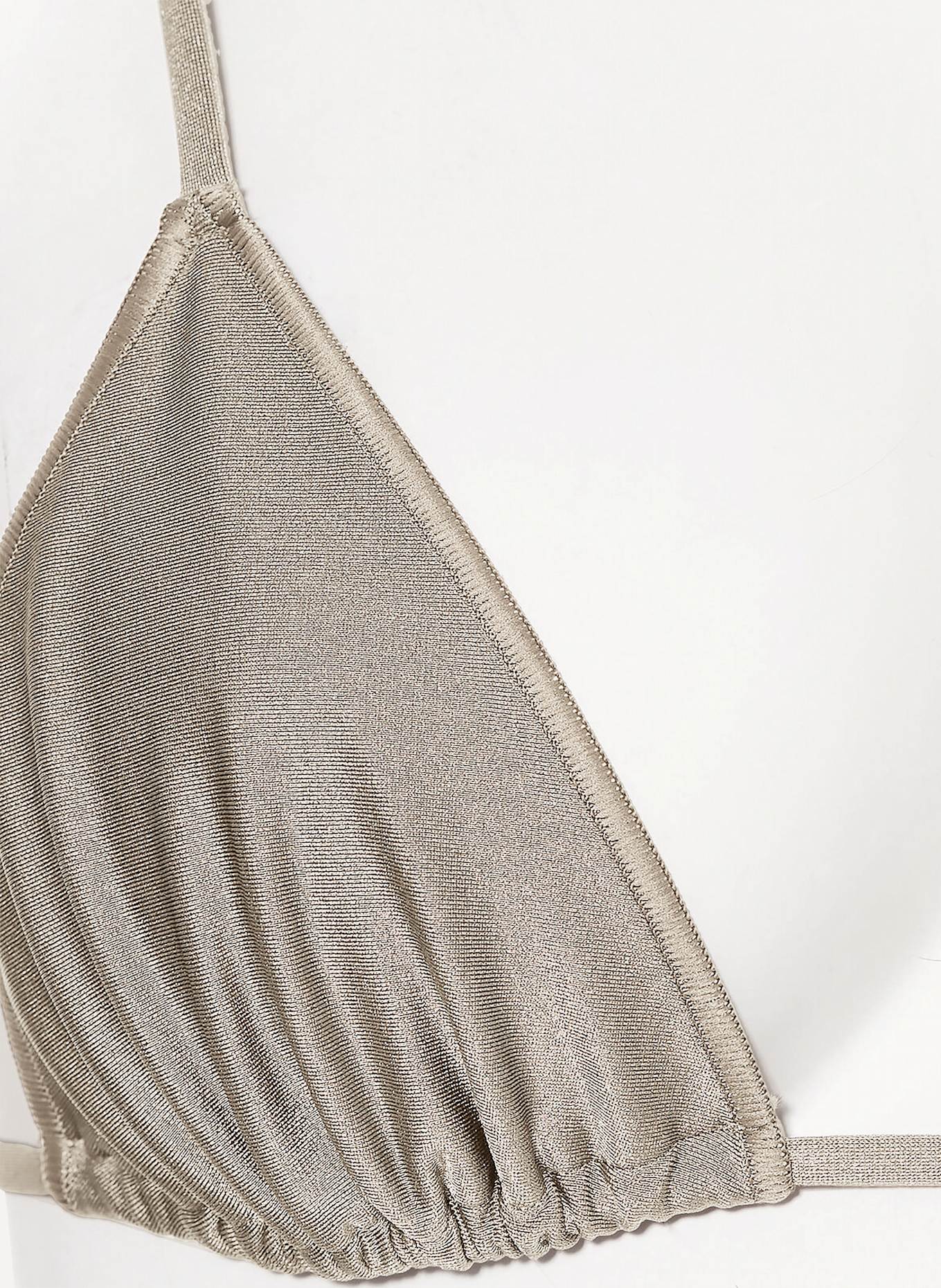 BILALI The Label Triangel-Bikini-Top MAJA: KHAKI