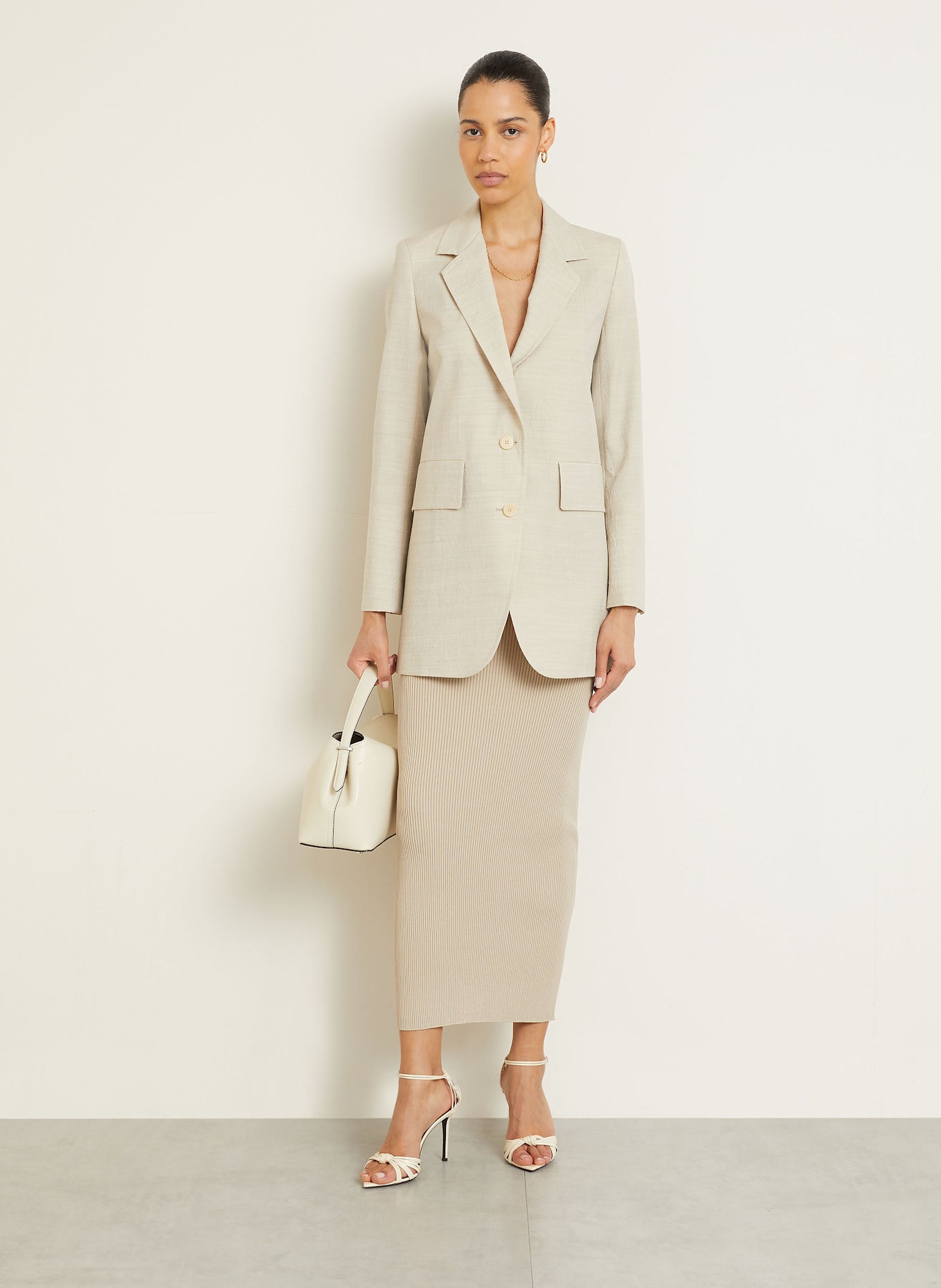Max Mara Knit skirt APRILE in beige