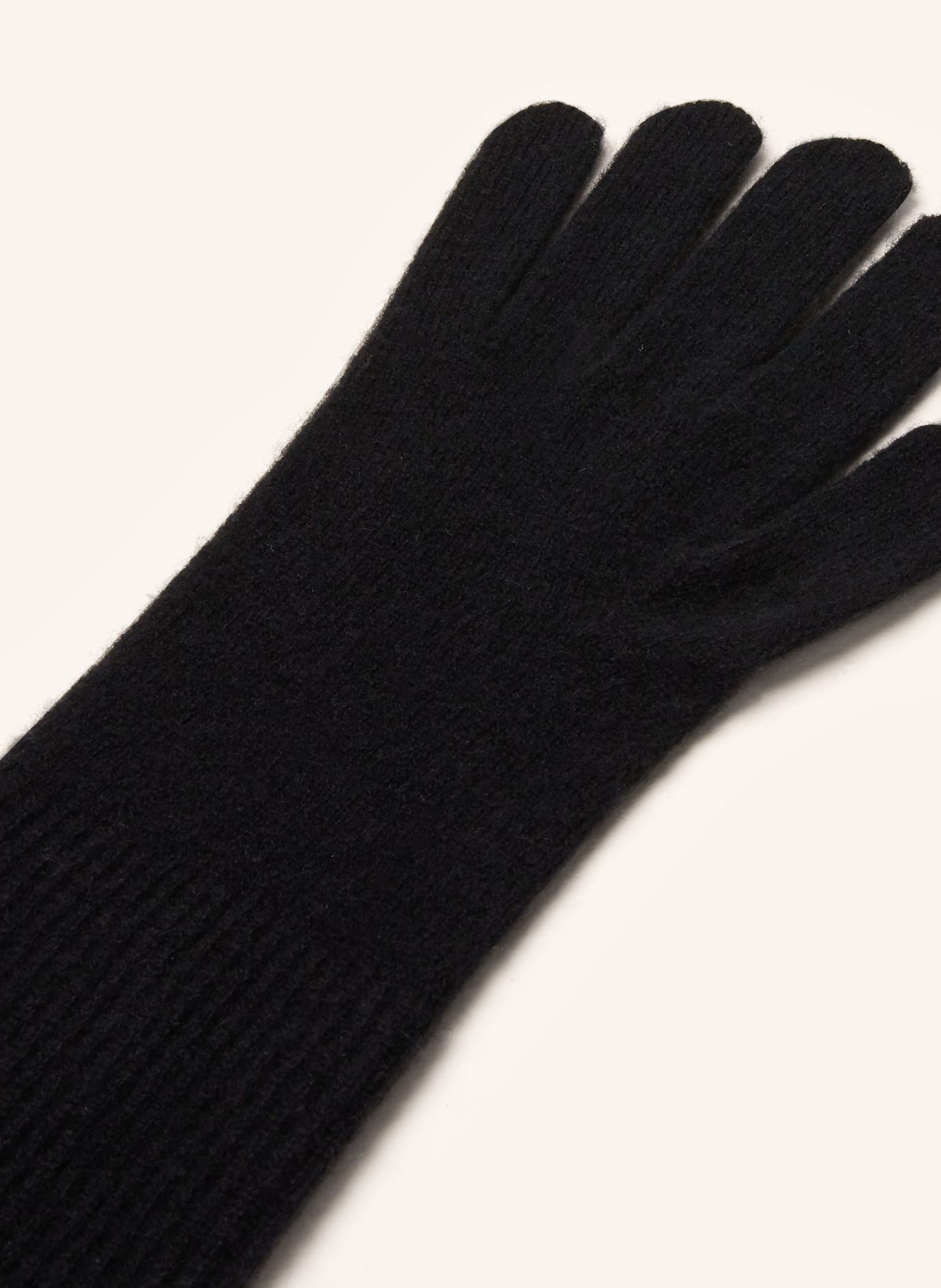 darling harbour Handschuhe aus Cashmere: SCHWARZ