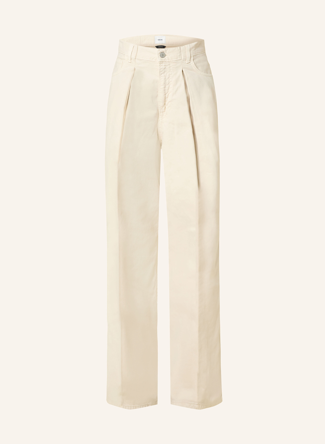 HAIKURE Wide Leg Jeans CANDY: CREME