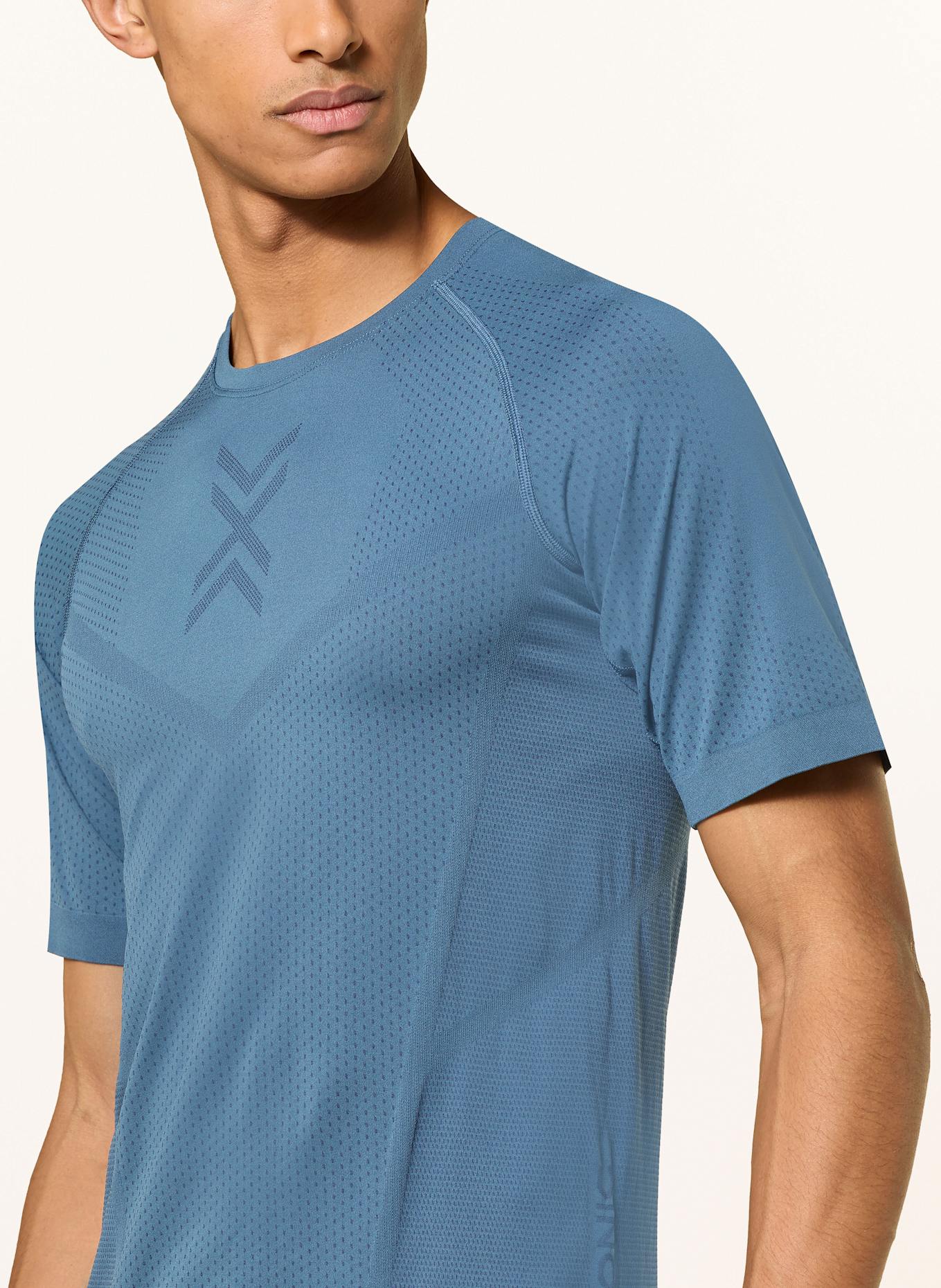 X-BIONIC Laufshirt XCEED RUN: PETROL
