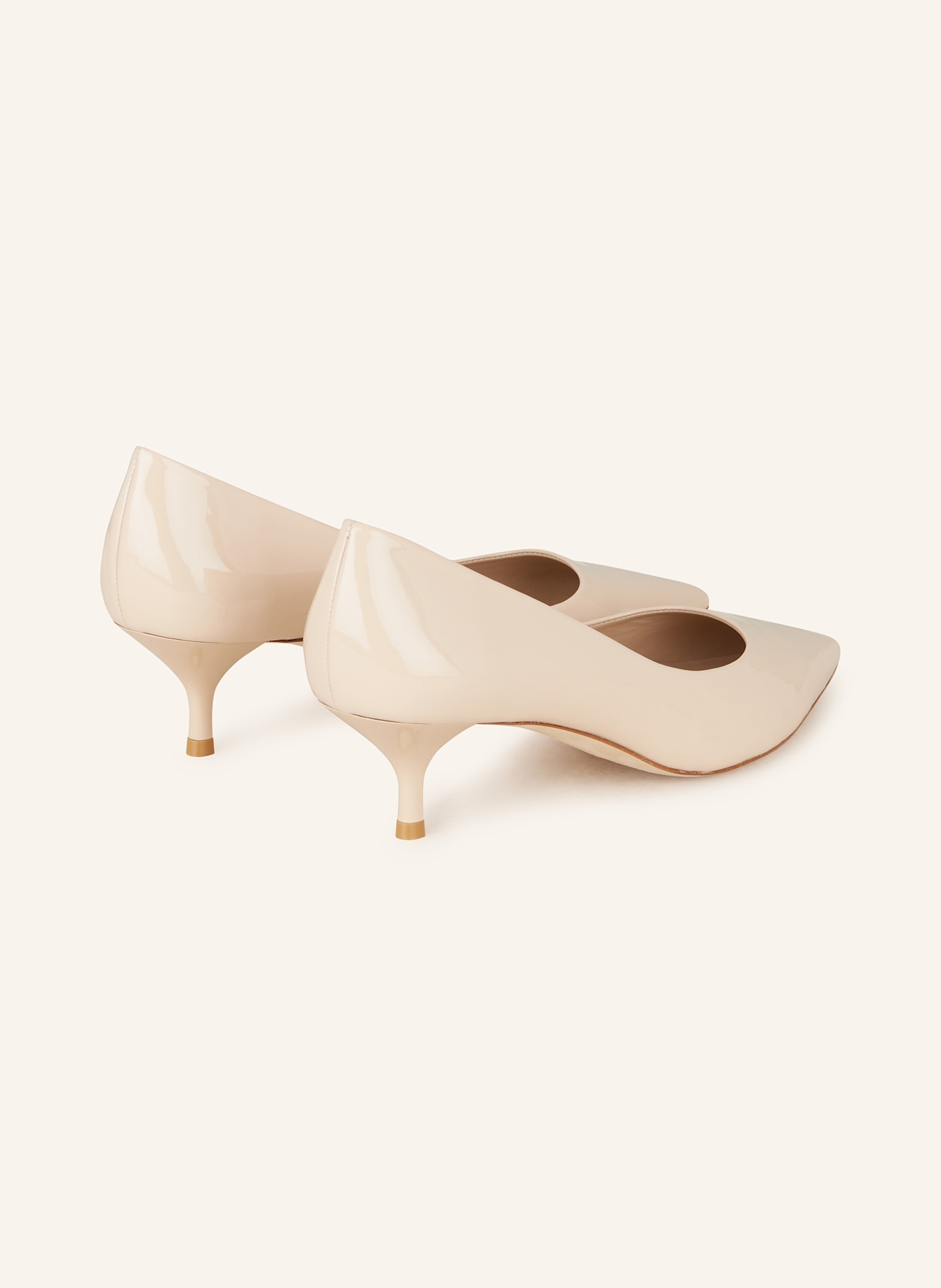 STUART WEITZMAN Lack-Pumps STUART POWER 50: NUDE