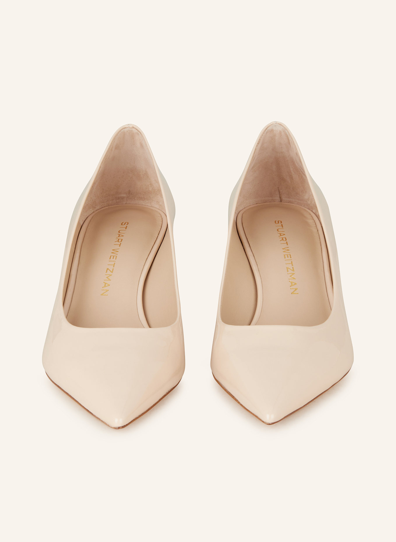 STUART WEITZMAN Lack-Pumps STUART POWER 50: NUDE
