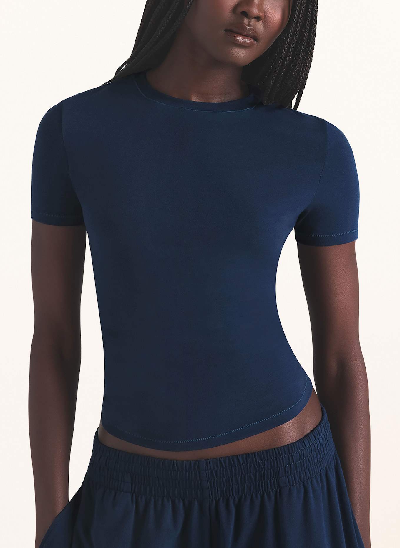 SKIMS Loungeshirt COTTON JERSEY: NAVY