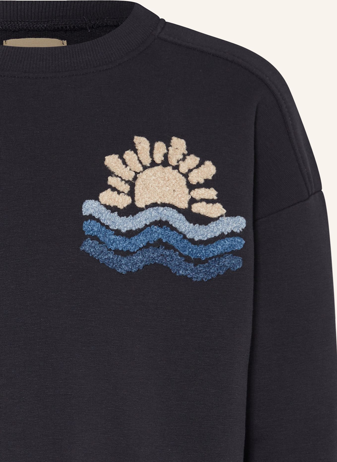 WHEAT Sweatshirt SANDER: DUNKELBLAU