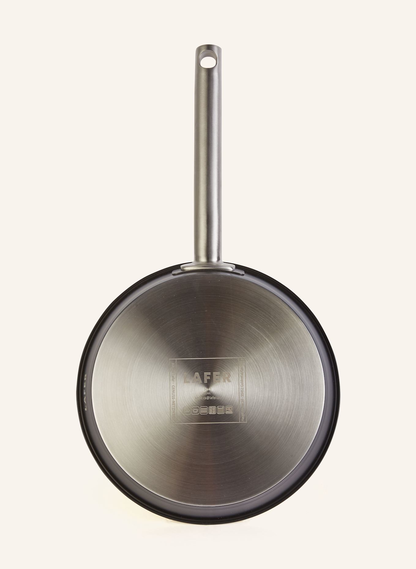 JOHANN LAFER EDITION 2dílná sada pánví: ČERNÁ / STŘÍBRNÁ