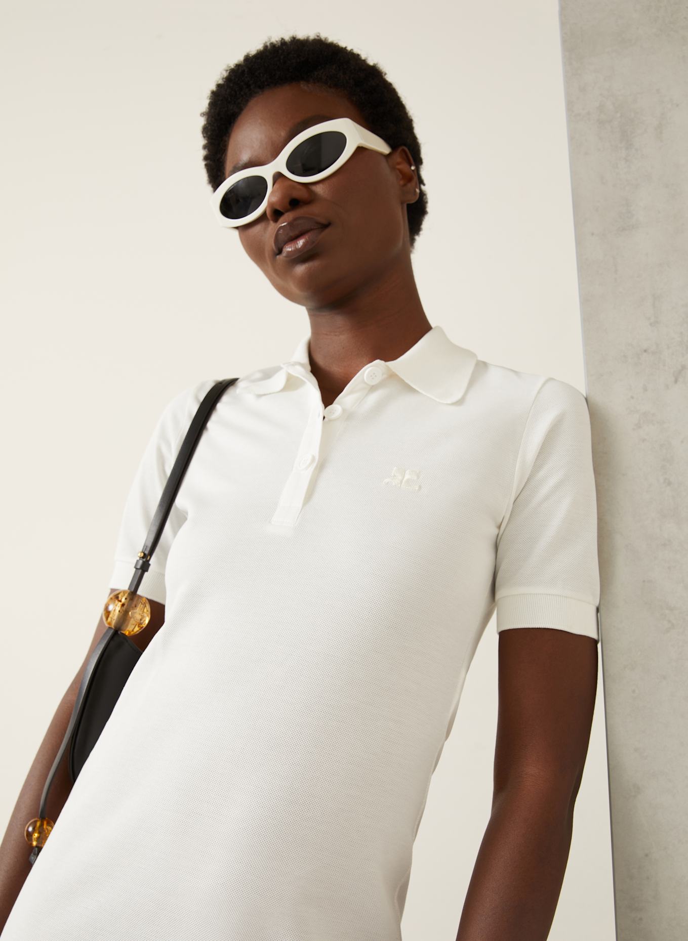 COURREGES Pique polo dress クレージュ ポロドレス MINI PIQUÉ POLO DRESS - courrèges (クレージュ)