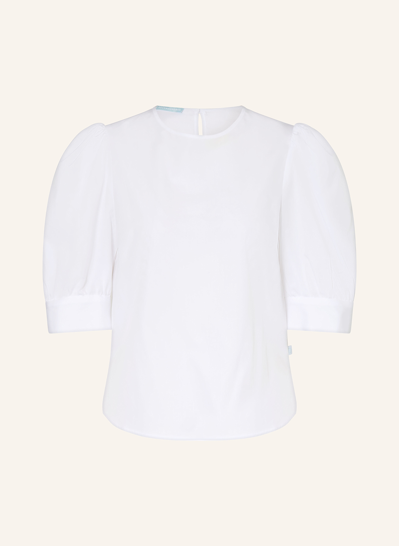 ROCKMACHERIN Traditional blouse TULA: WHITE