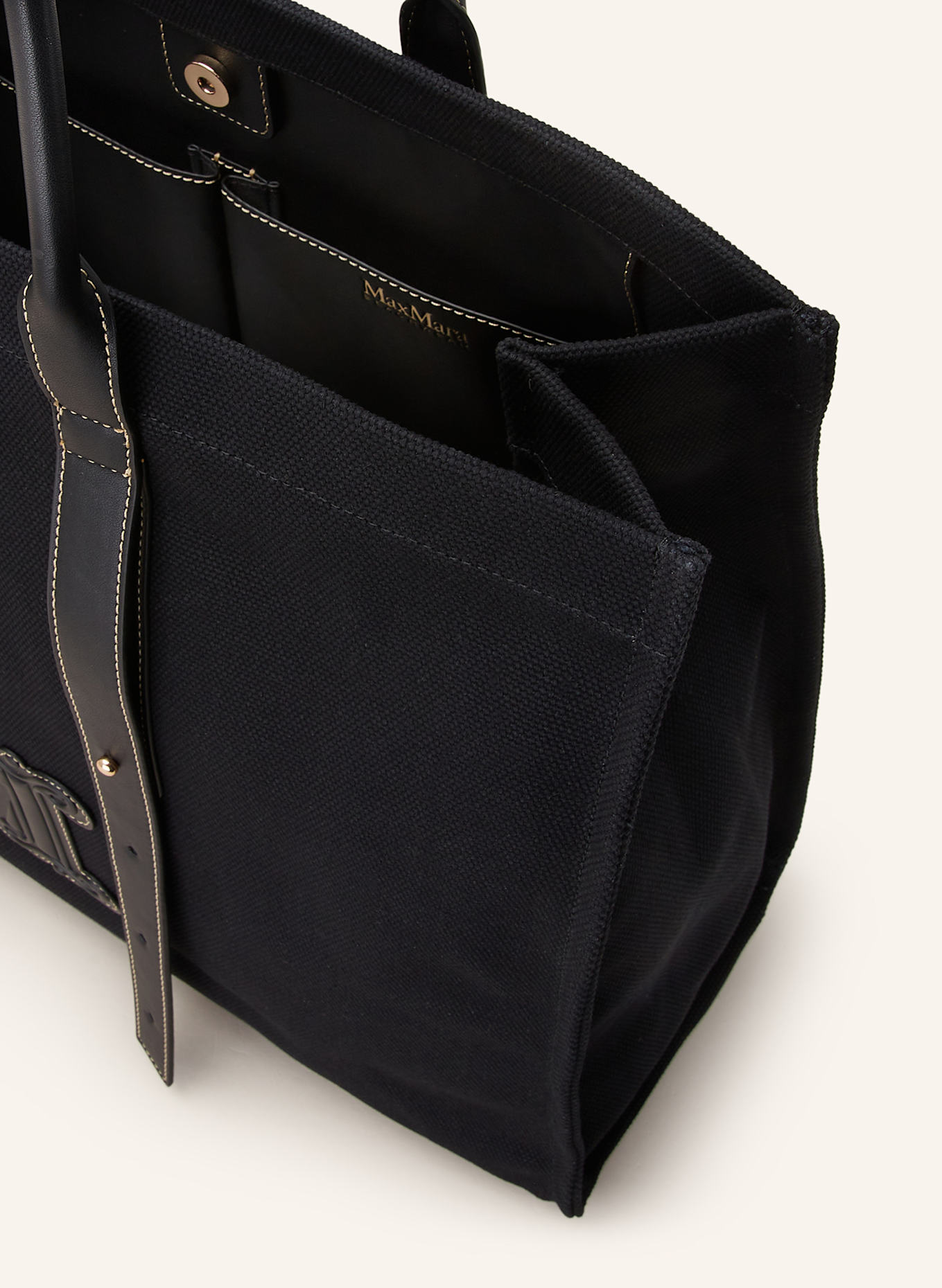 Max Mara BEACHWEAR Strandtasche BRAVABEACH: SCHWARZ