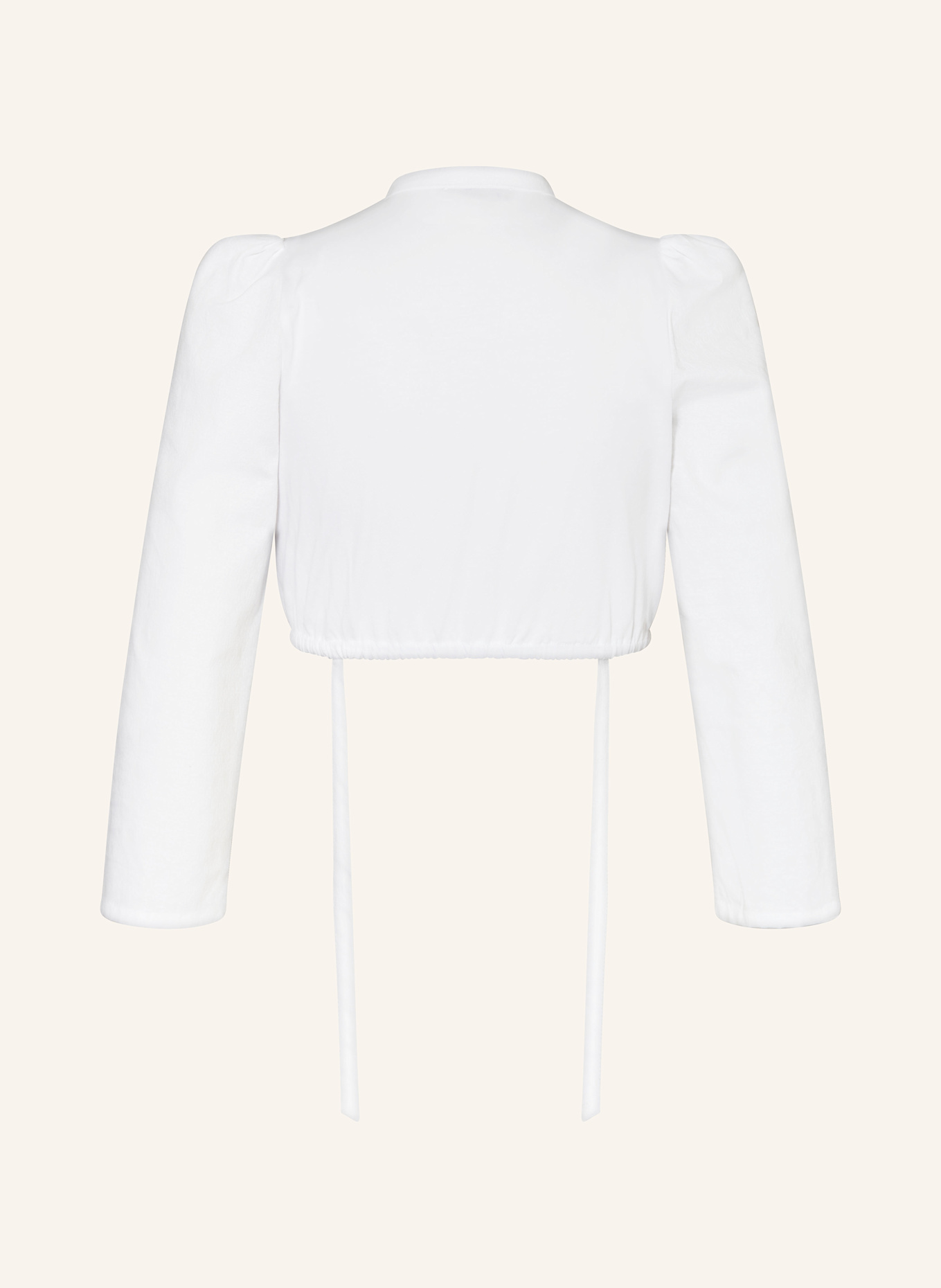 Gottseidank Dirndlbluse DONE mit 3/4-Arm: WEISS