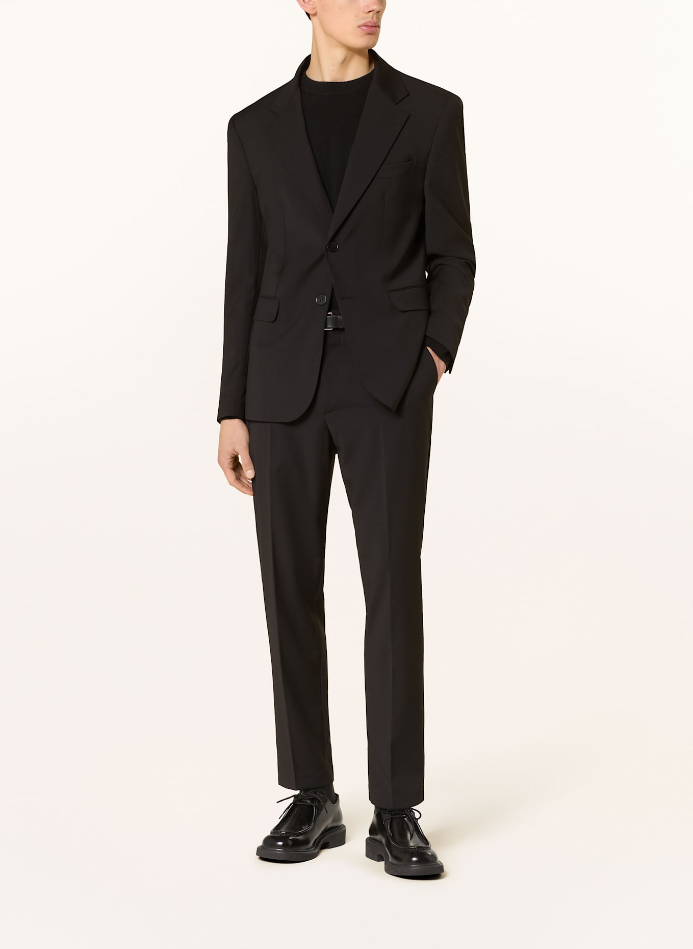 I'M BRIAN Veste de costume coupe classique: 009 NERO