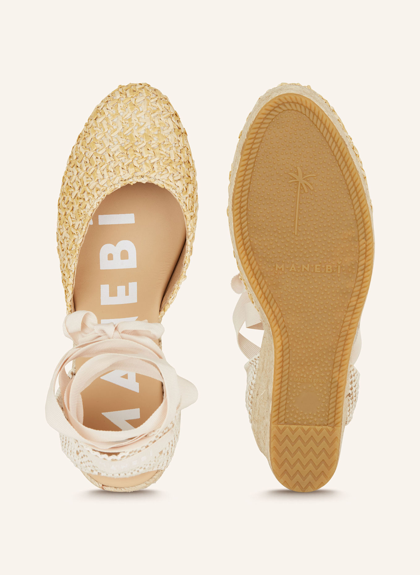 MANEBÍ Plateau-Wedges YUCATÁN: BEIGE