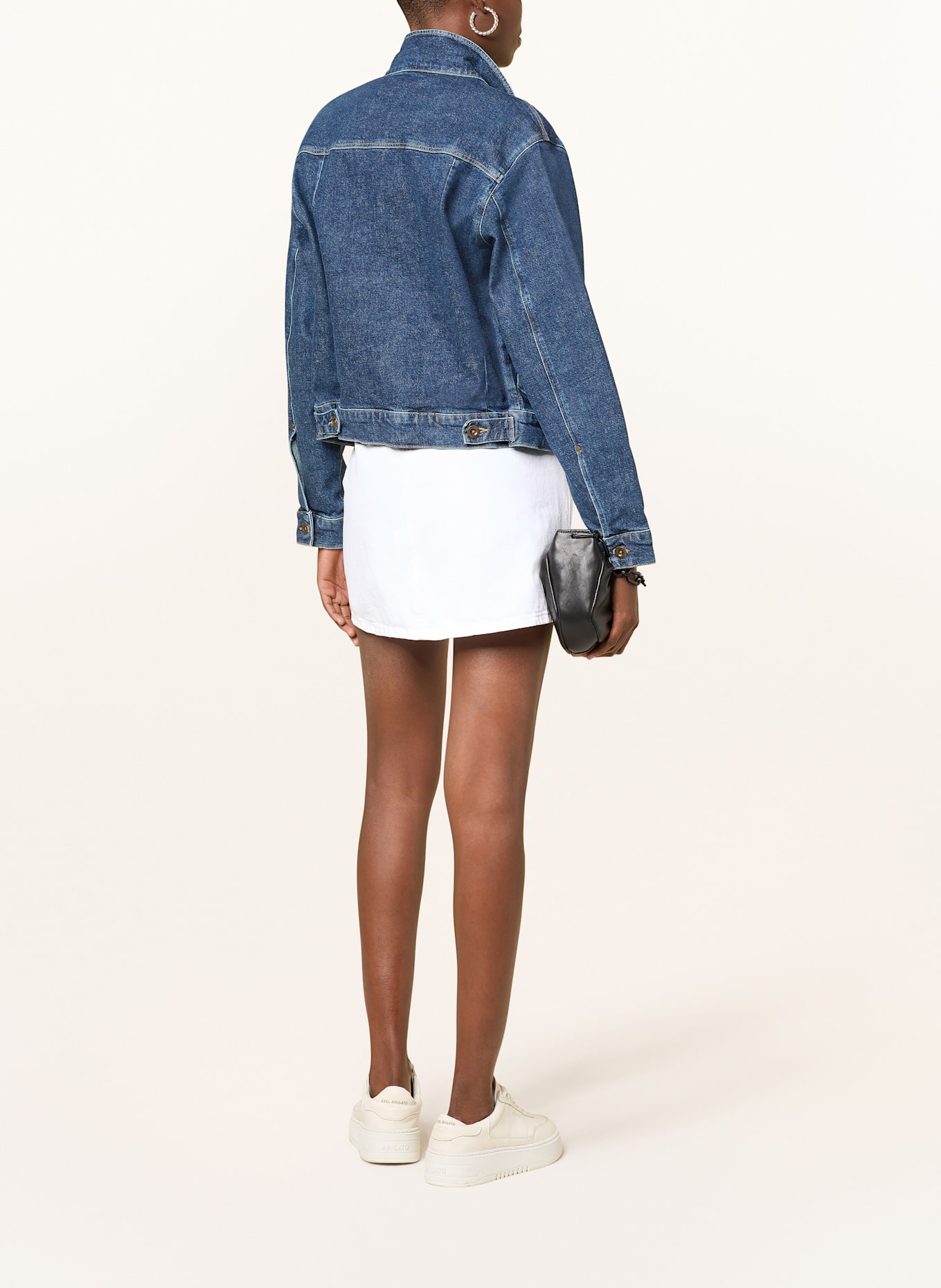 calvin klein new iconic essential tee j30j317092 pbu Denim skirt: 1Calvin Klein CK One Micro Ensemble de lingerie à imprimé animal