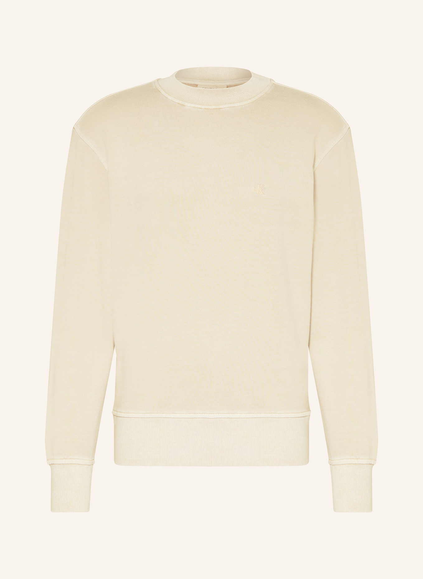 Calvin Klein Jeans Mikina: BÉŽOVÁ