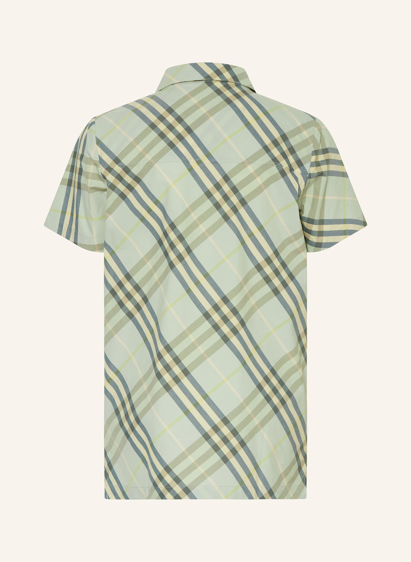 BURBERRY Košile s krátkým rukávem: Красный шарф в клеточку в стиле burberry 1