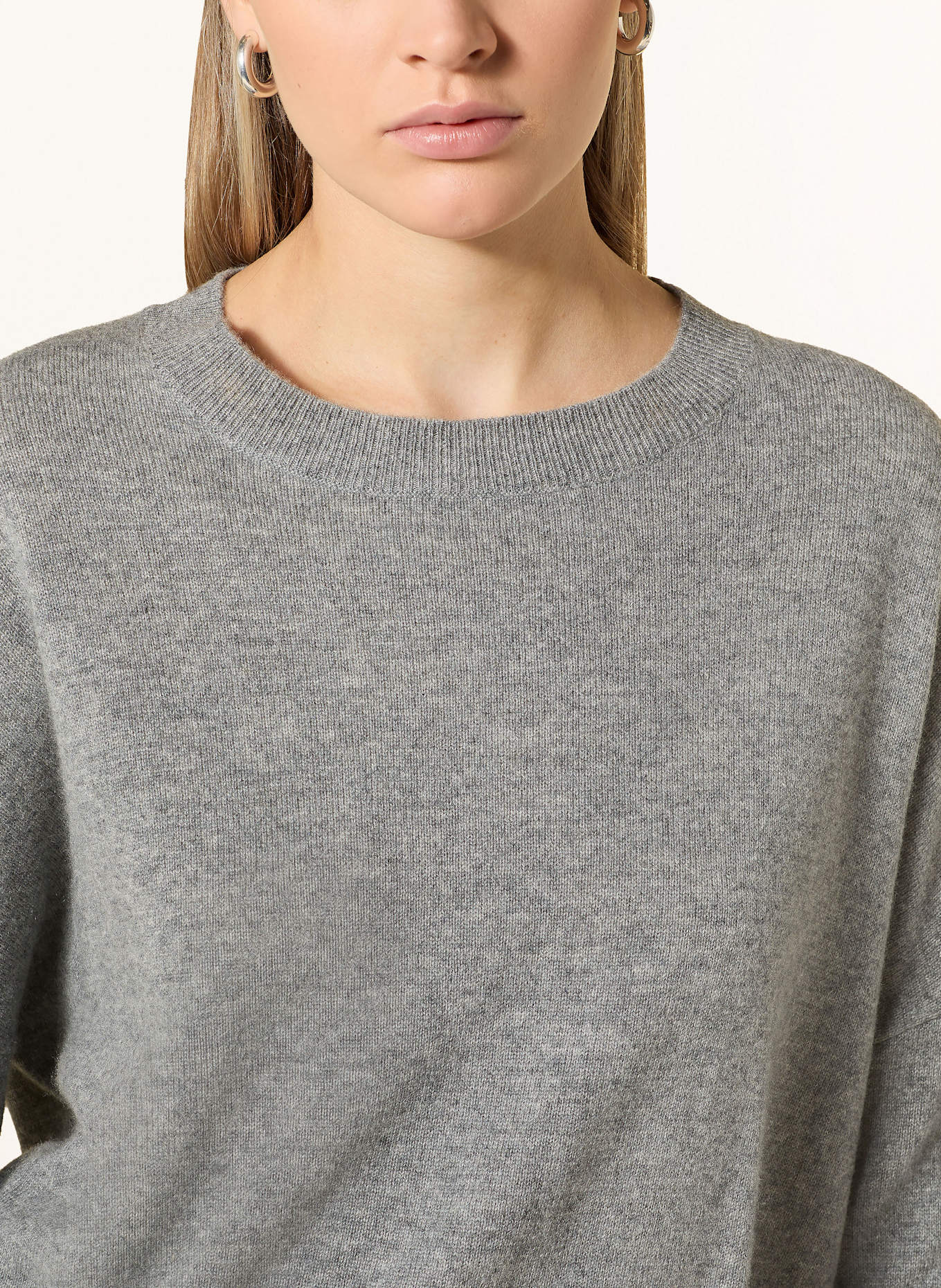 darling harbour Cashmere-Pullover: GRAU