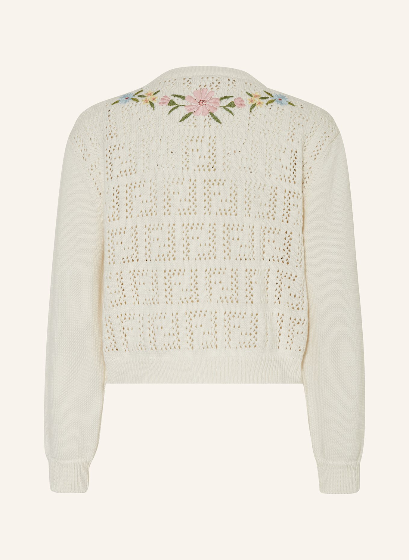FENDI Strickjacke: ECRU