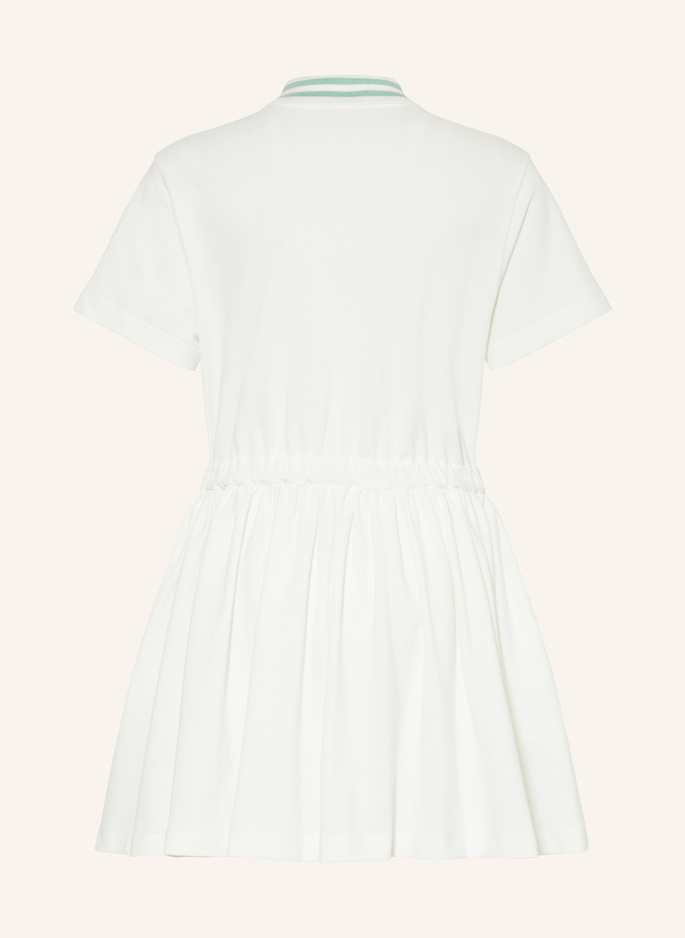 FENDI Piqué-Kleid: WEISS