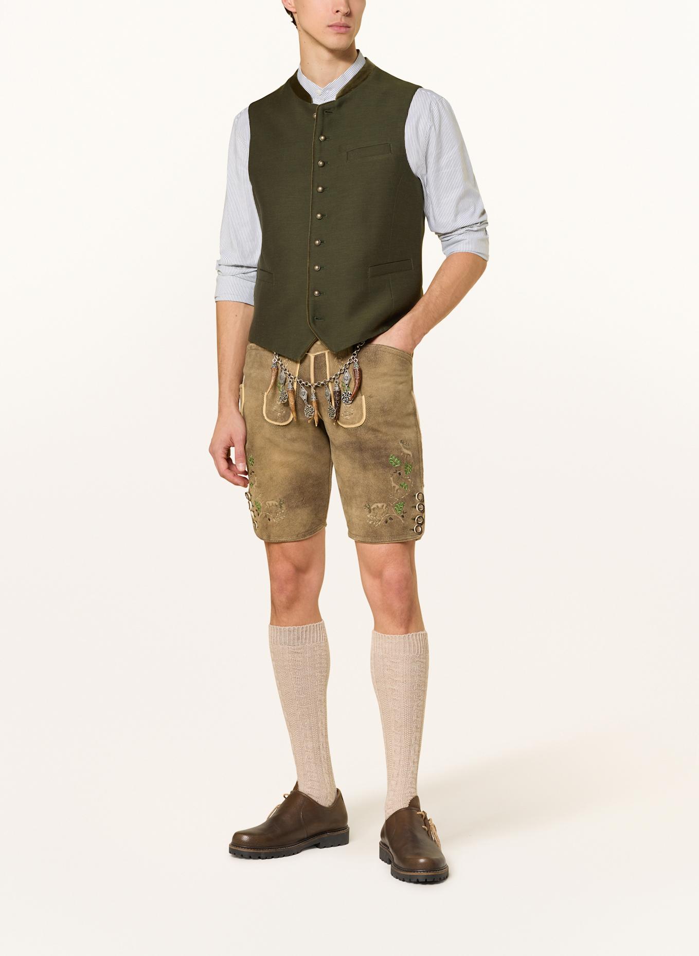 Heimatglück Tracht Trachten vest DAVID: OLIVE