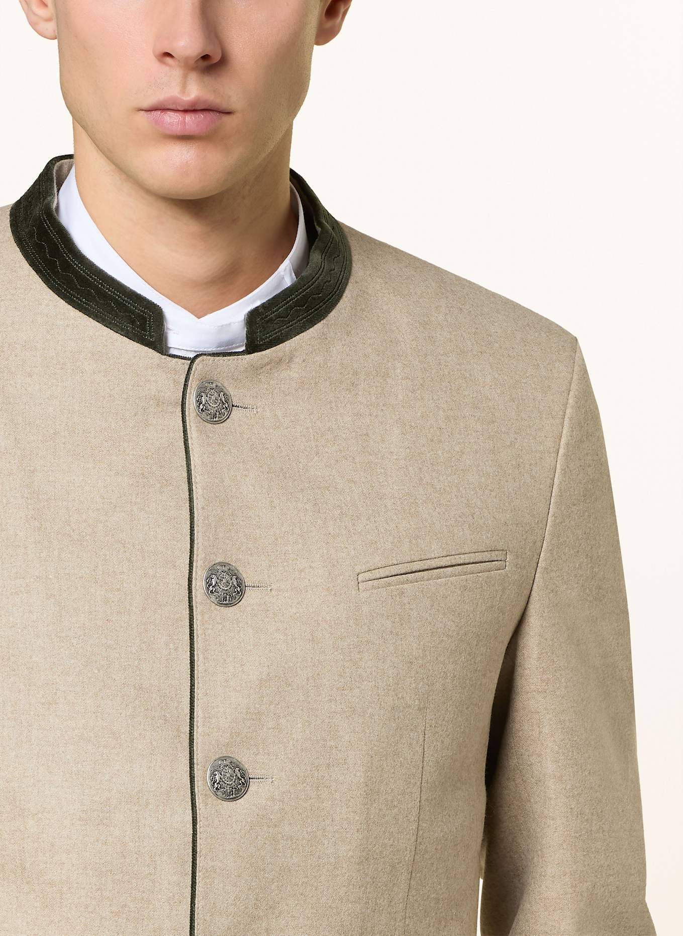 Heimatglück Tracht Janker JOSEF: BEIGE