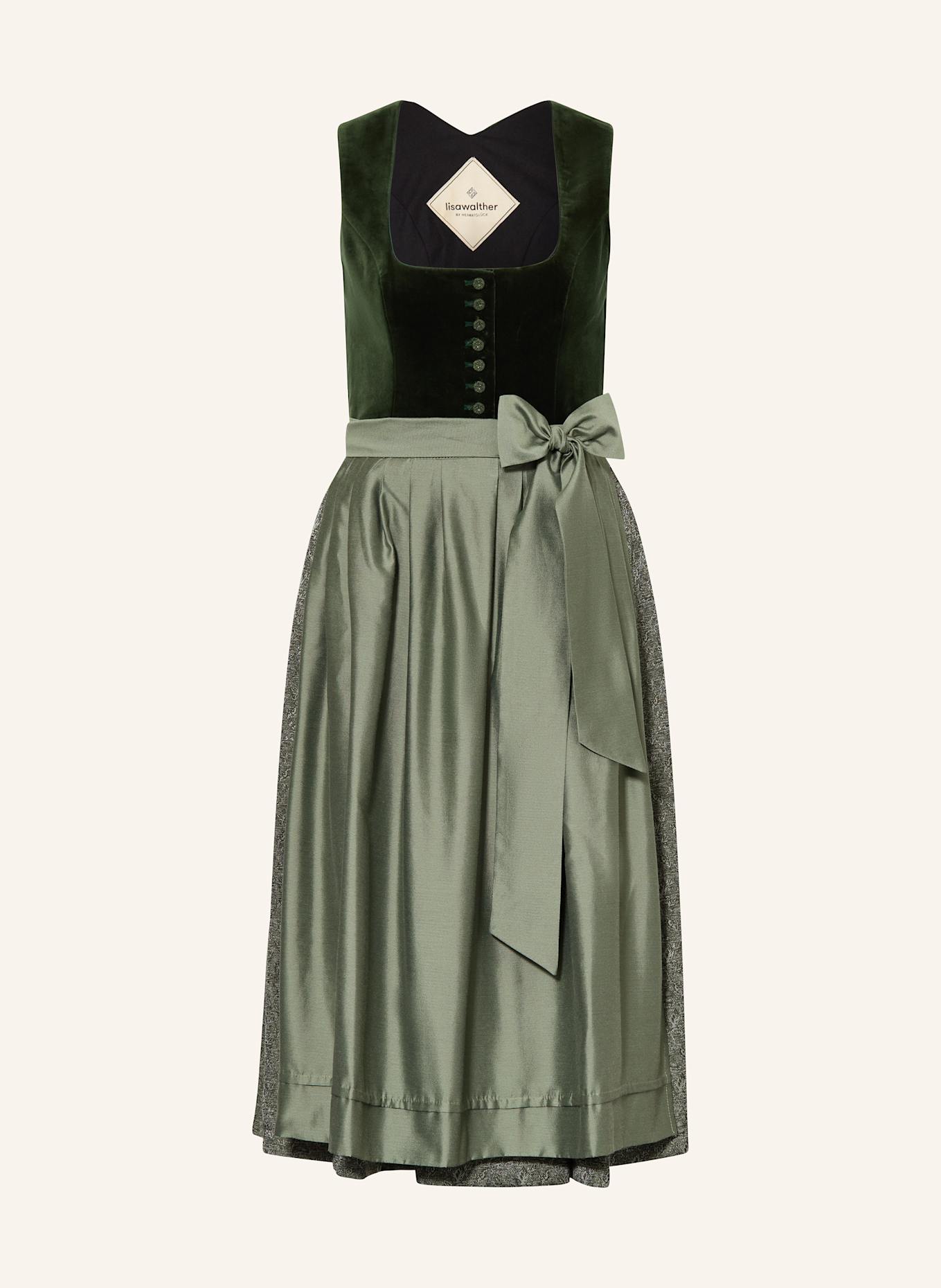 Heimatglück Tracht Dirndl MATHILDA: GROEN/ VERT