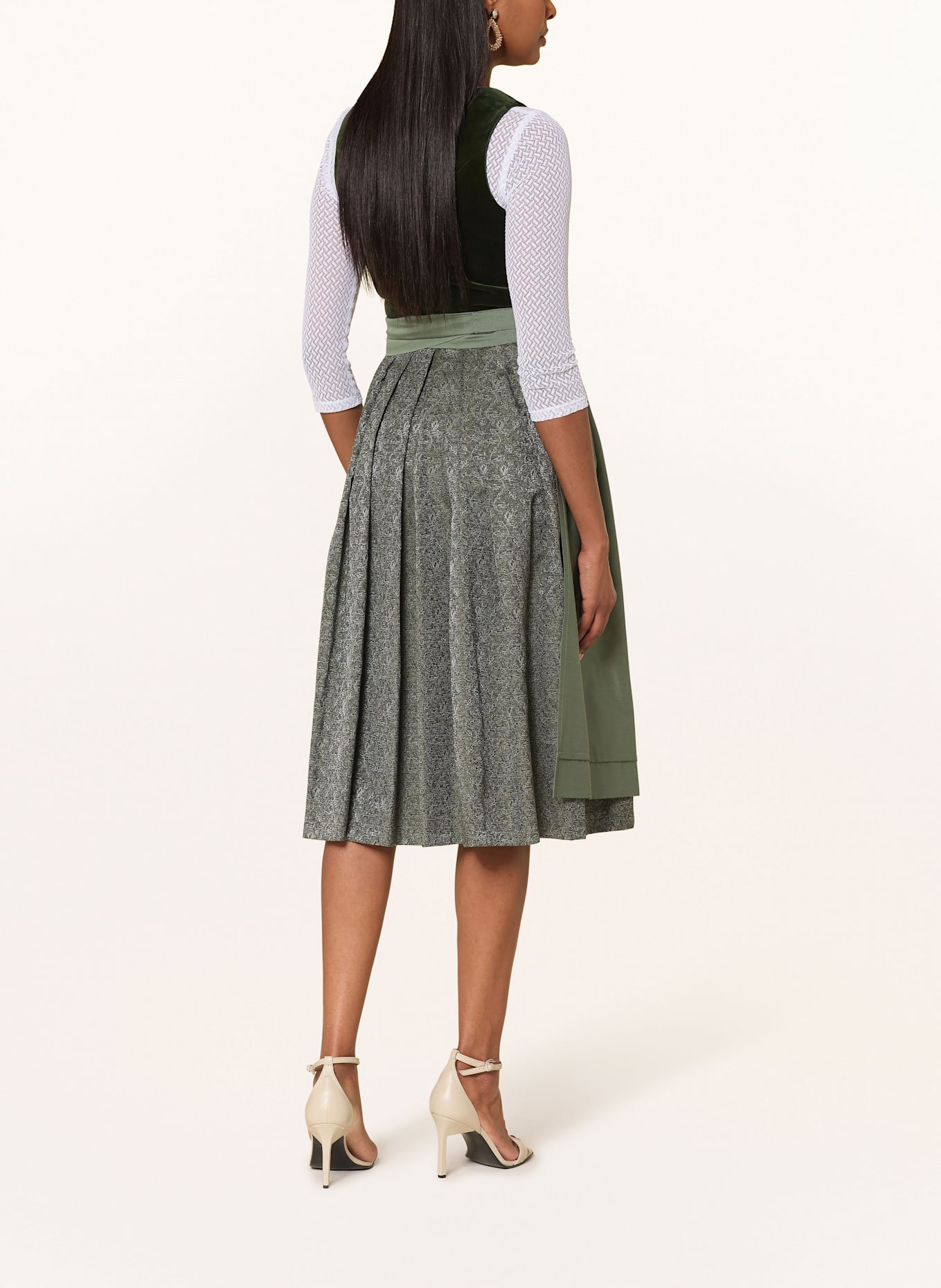 Heimatglück Tracht Dirndl MATHILDA: GROEN/ VERT