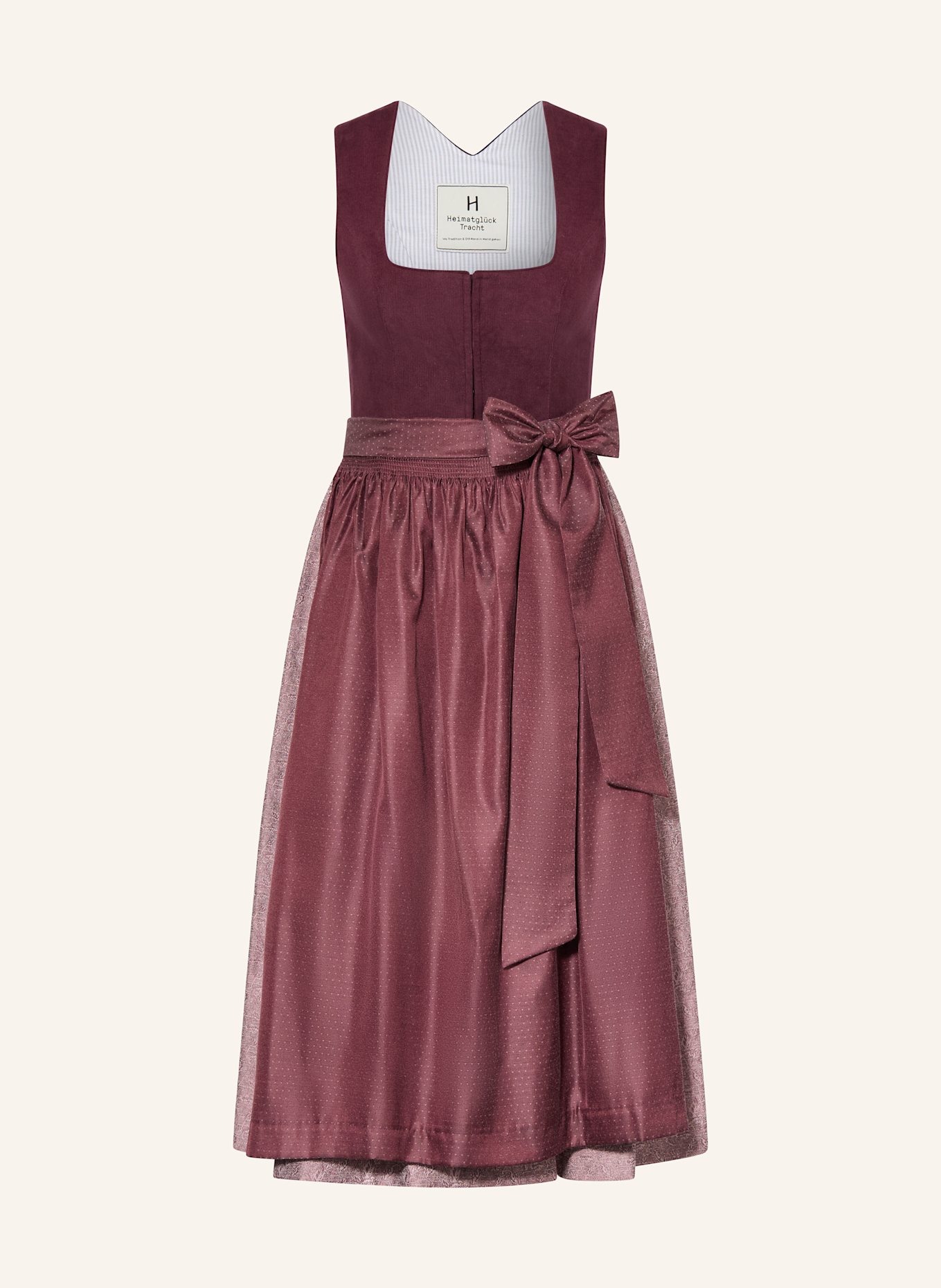 Heimatglück Tracht Dirndl ANNA: Dirndl AURELIE with linen