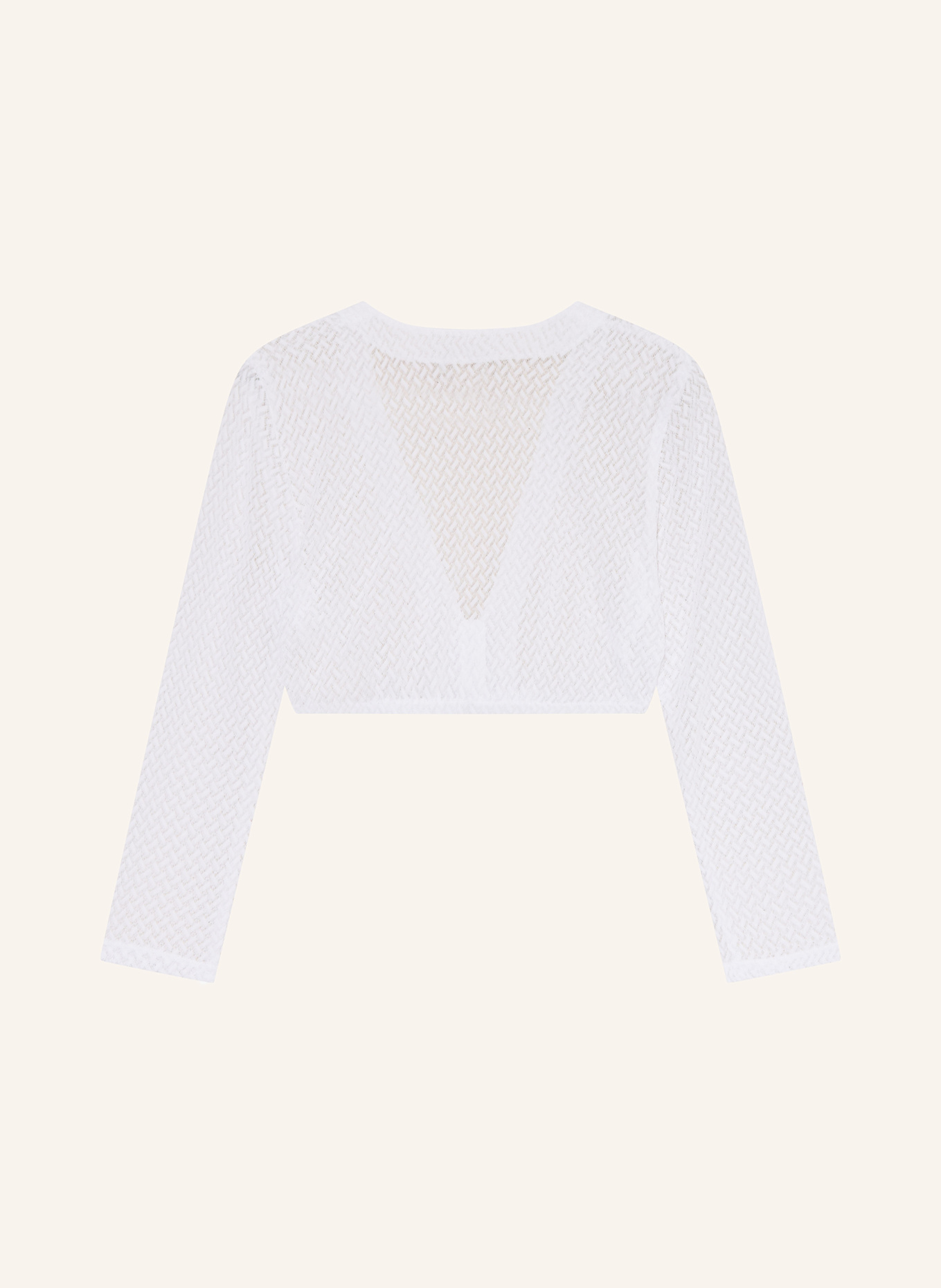 Heimatglück Tracht Dirndl blouse LISL made of lace: WHITE