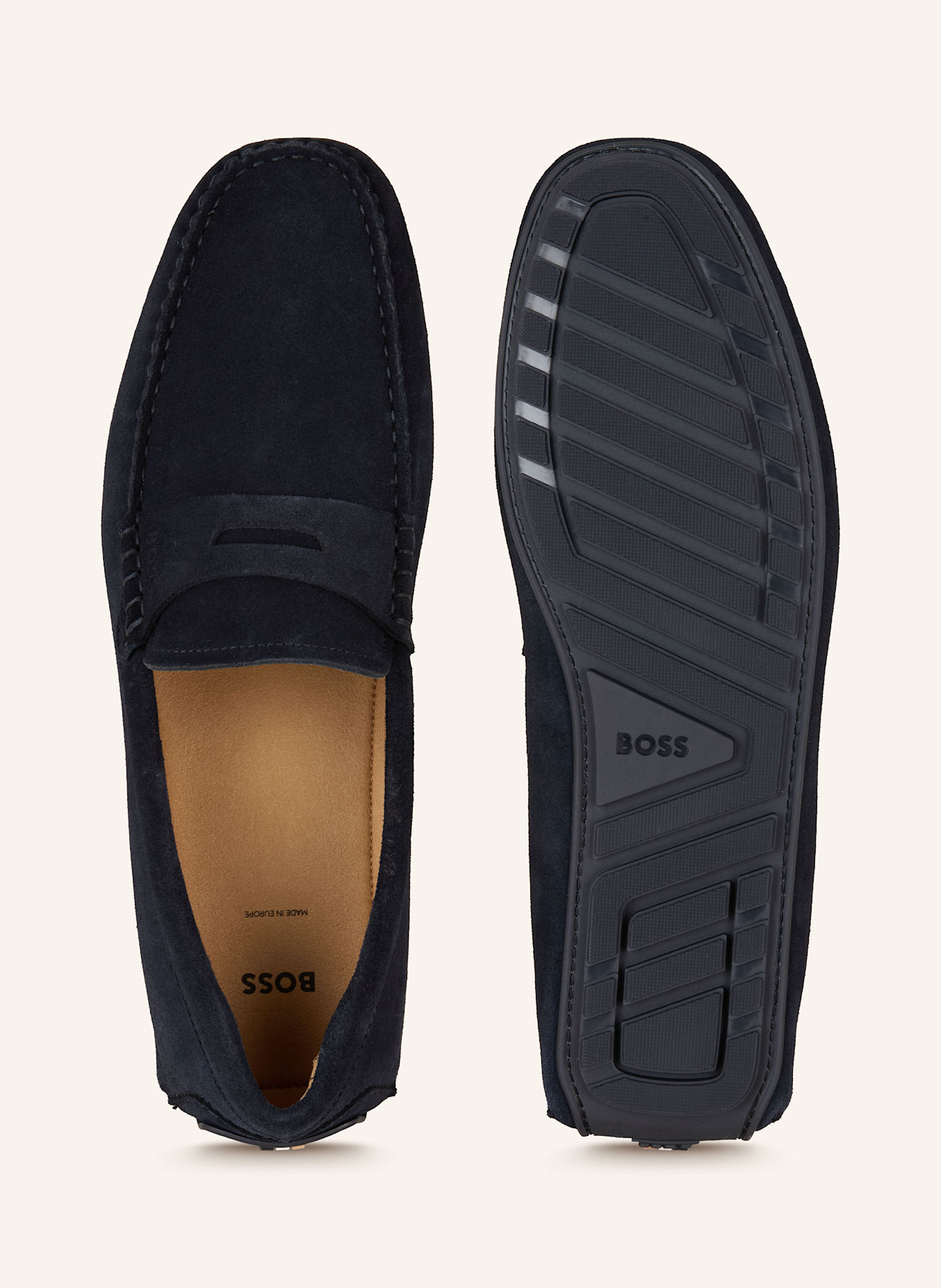BOSS Penny loafers NOEL: DARK BLUE