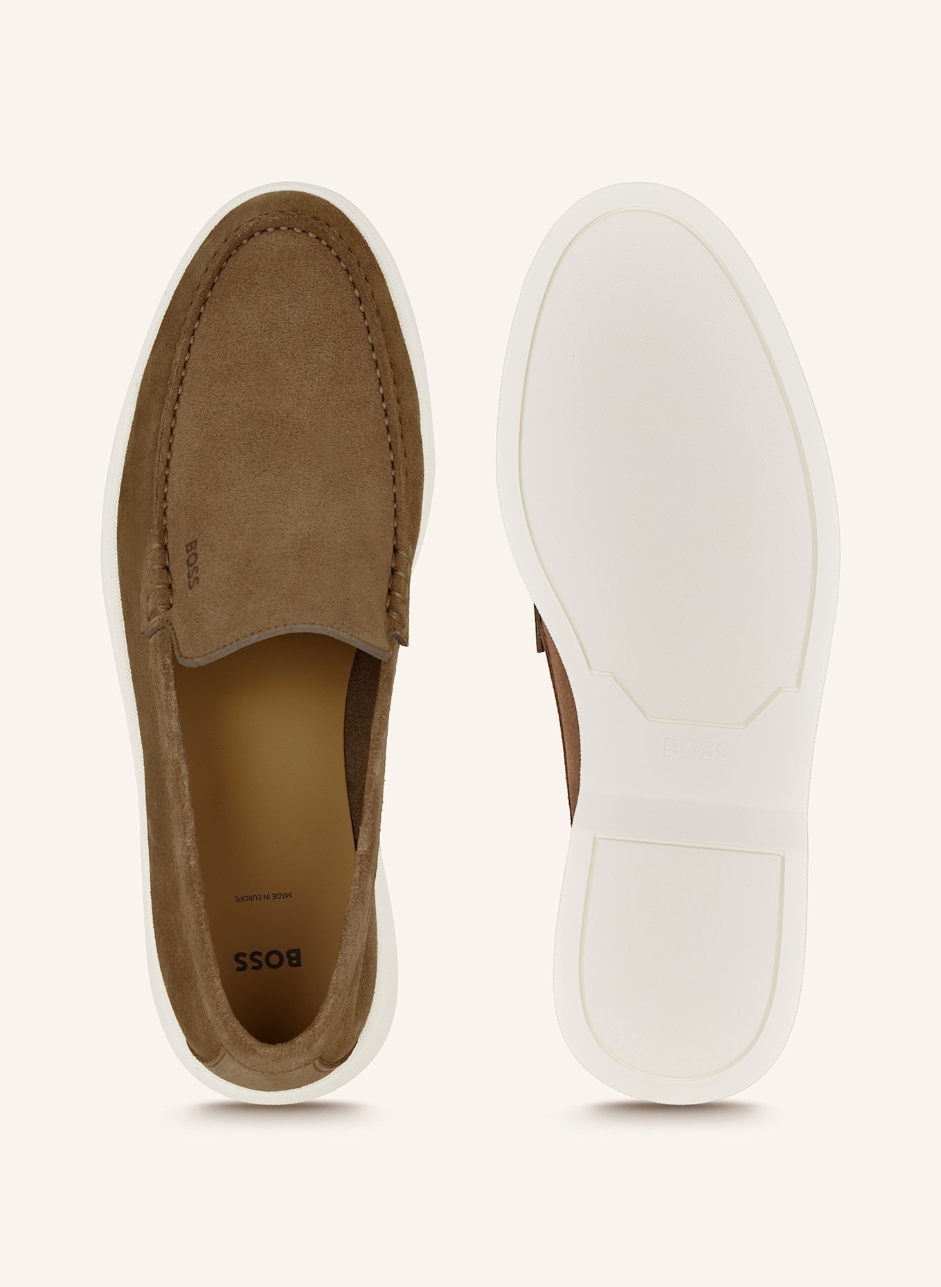 BOSS Slipper SIENNE: HELLBRAUN