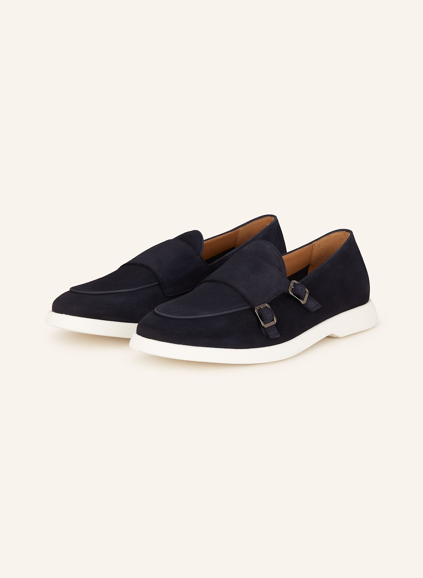 BOSS Double-Monks SIENNE: DUNKELBLAU