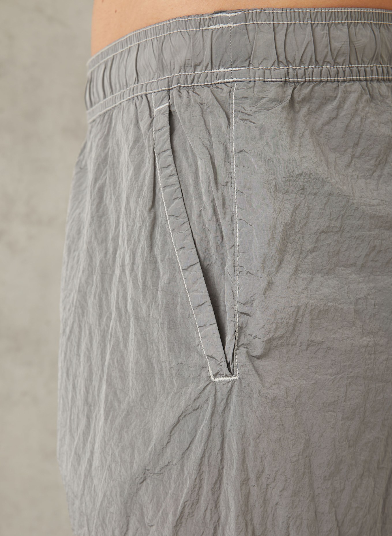 STONE ISLAND Swim Shorts: GRAY