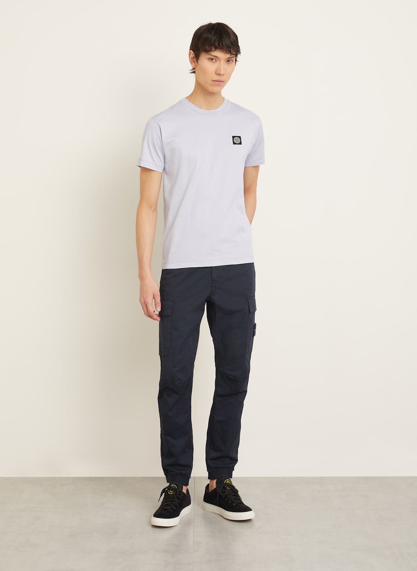 STONE ISLAND T-Shirt: HELLLILA
