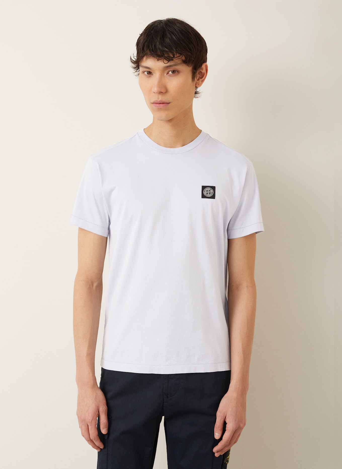 STONE ISLAND T-Shirt: HELLLILA
