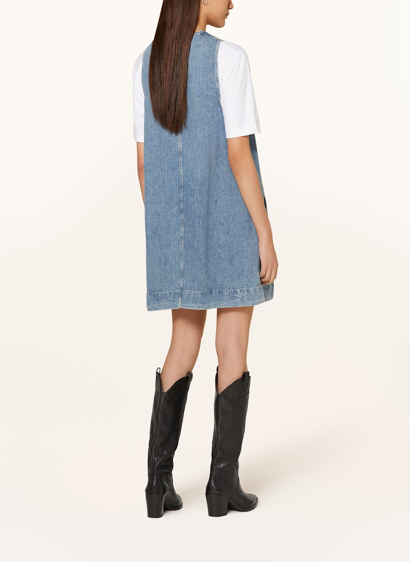 7 for all mankind Jeanskleid mit Leinen: Arizona