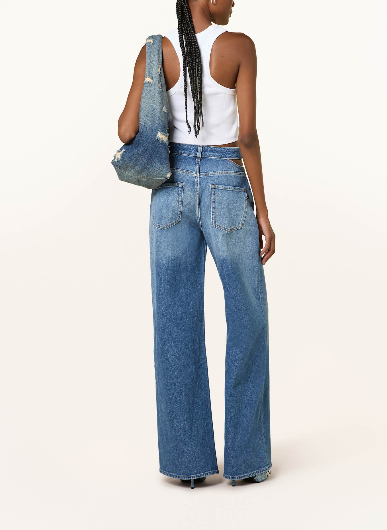 7 for all mankind Wide Leg Jeans SCOUT mit Cut-outs: Weekend
