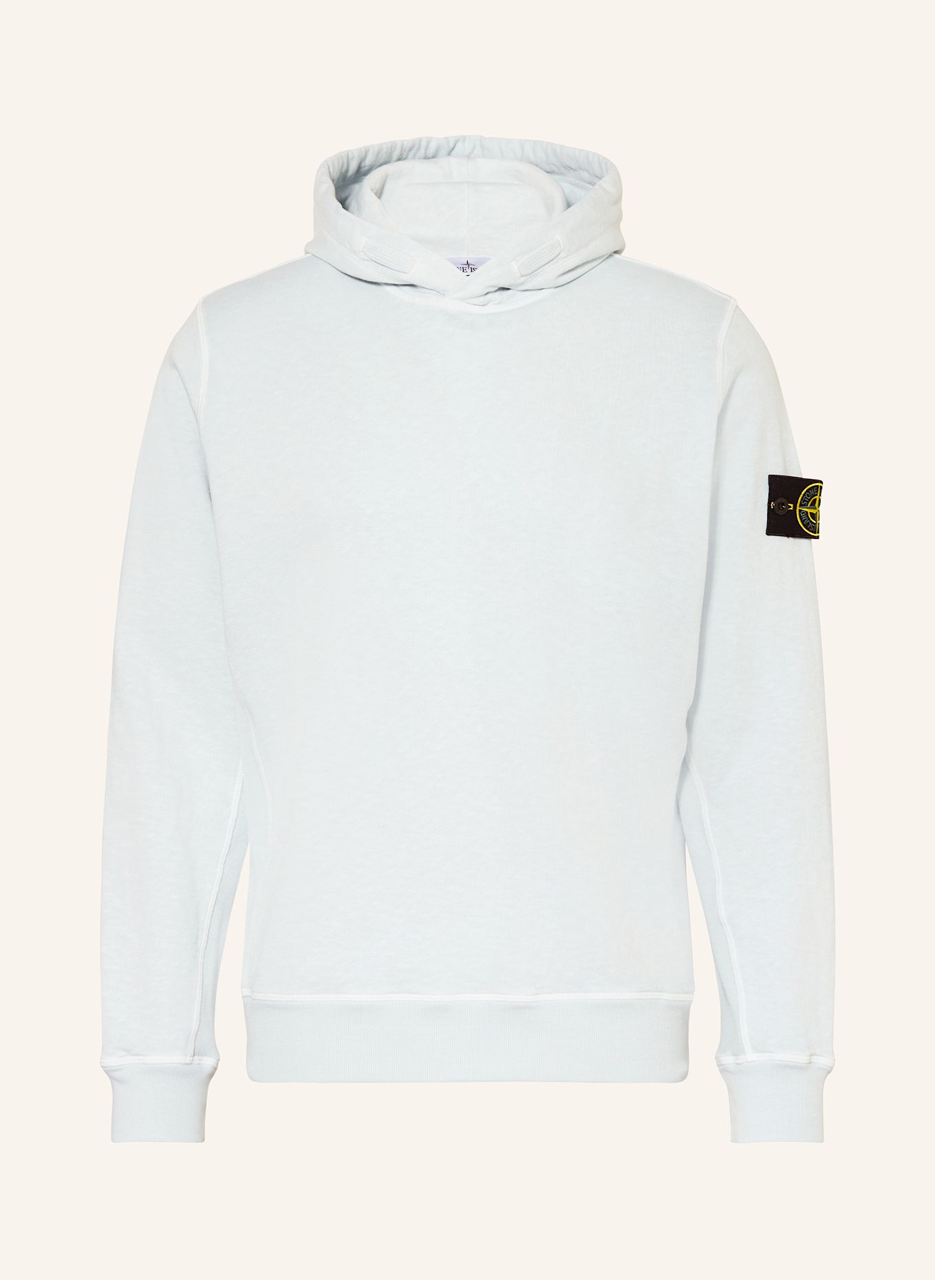 STONE ISLAND Hoodie: LIGHT BLUE