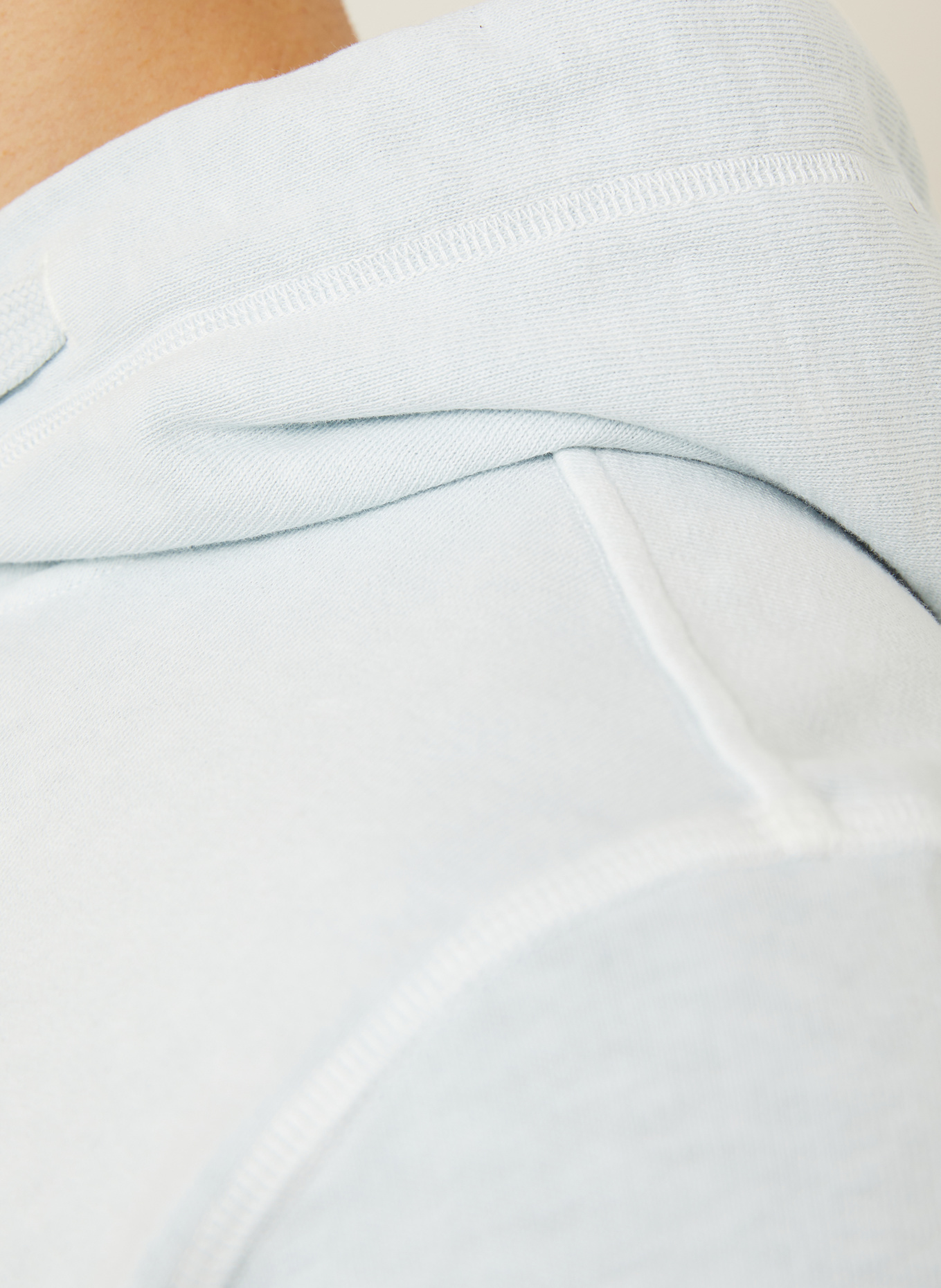 STONE ISLAND Hoodie: LIGHT BLUE