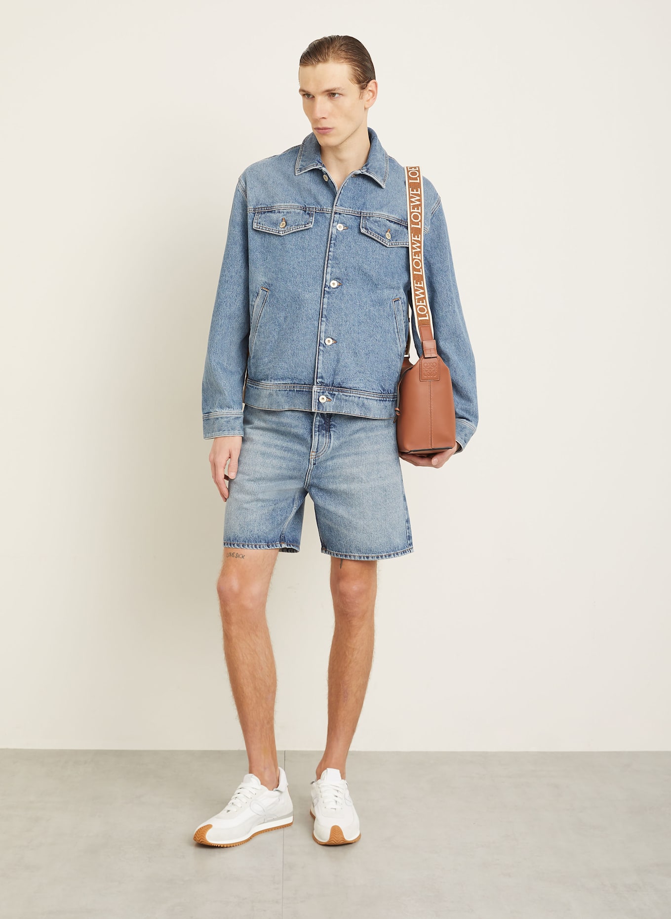 LOEWE Jeansshorts: 5100 blue