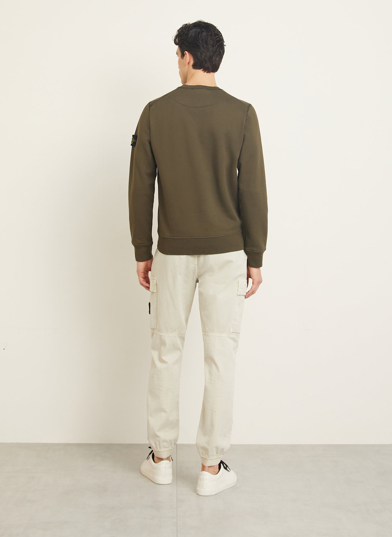 STONE ISLAND Sweatshirt: KHAKI