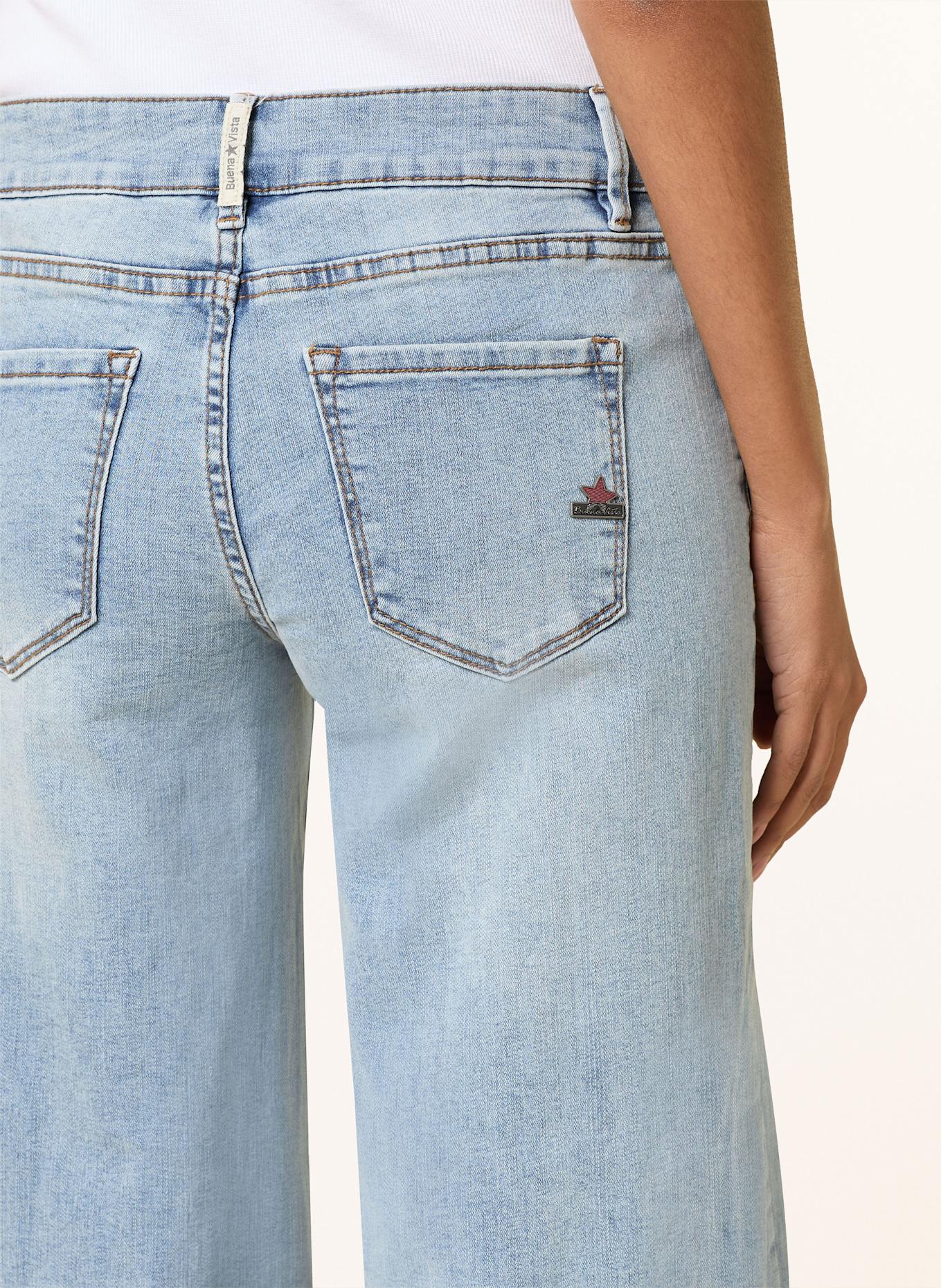 Buena Vista Jupe-culotte en jean ITALY PALAZZO: 4392 light stone
