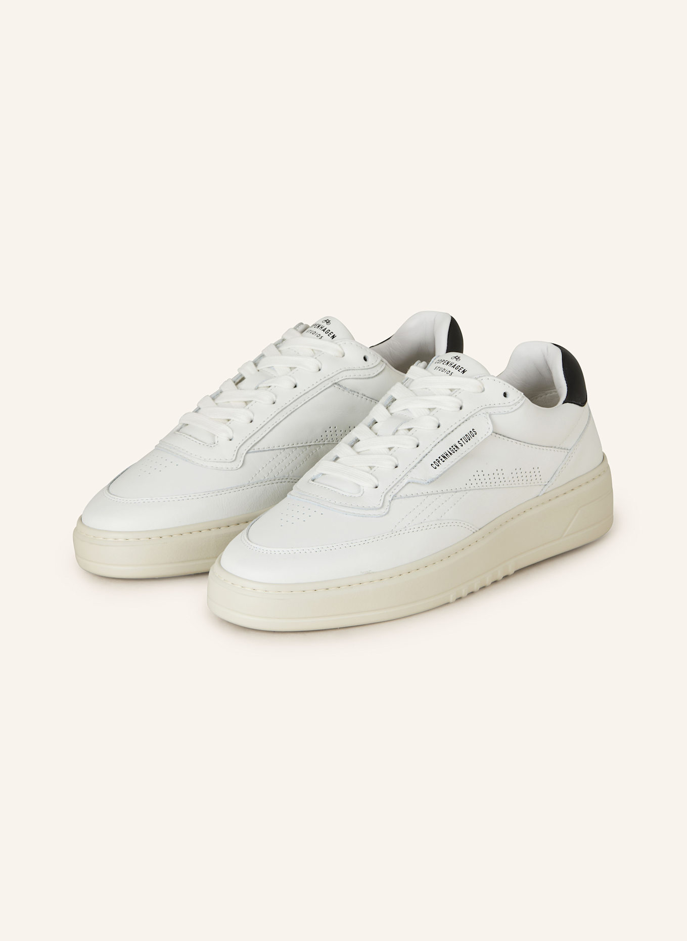 COPENHAGEN Sneakers CPH89M: WHITE/ BLACK