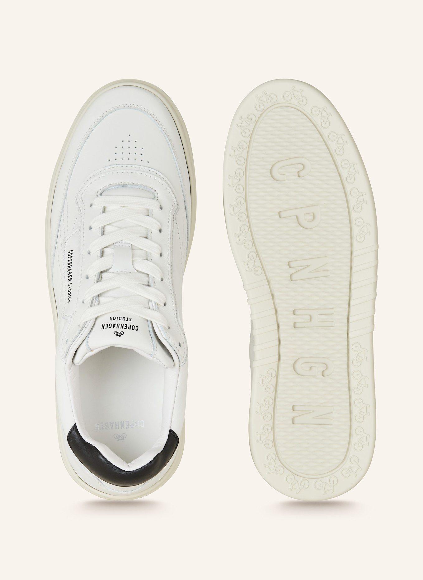 COPENHAGEN Sneakers CPH89M: WHITE/ BLACK