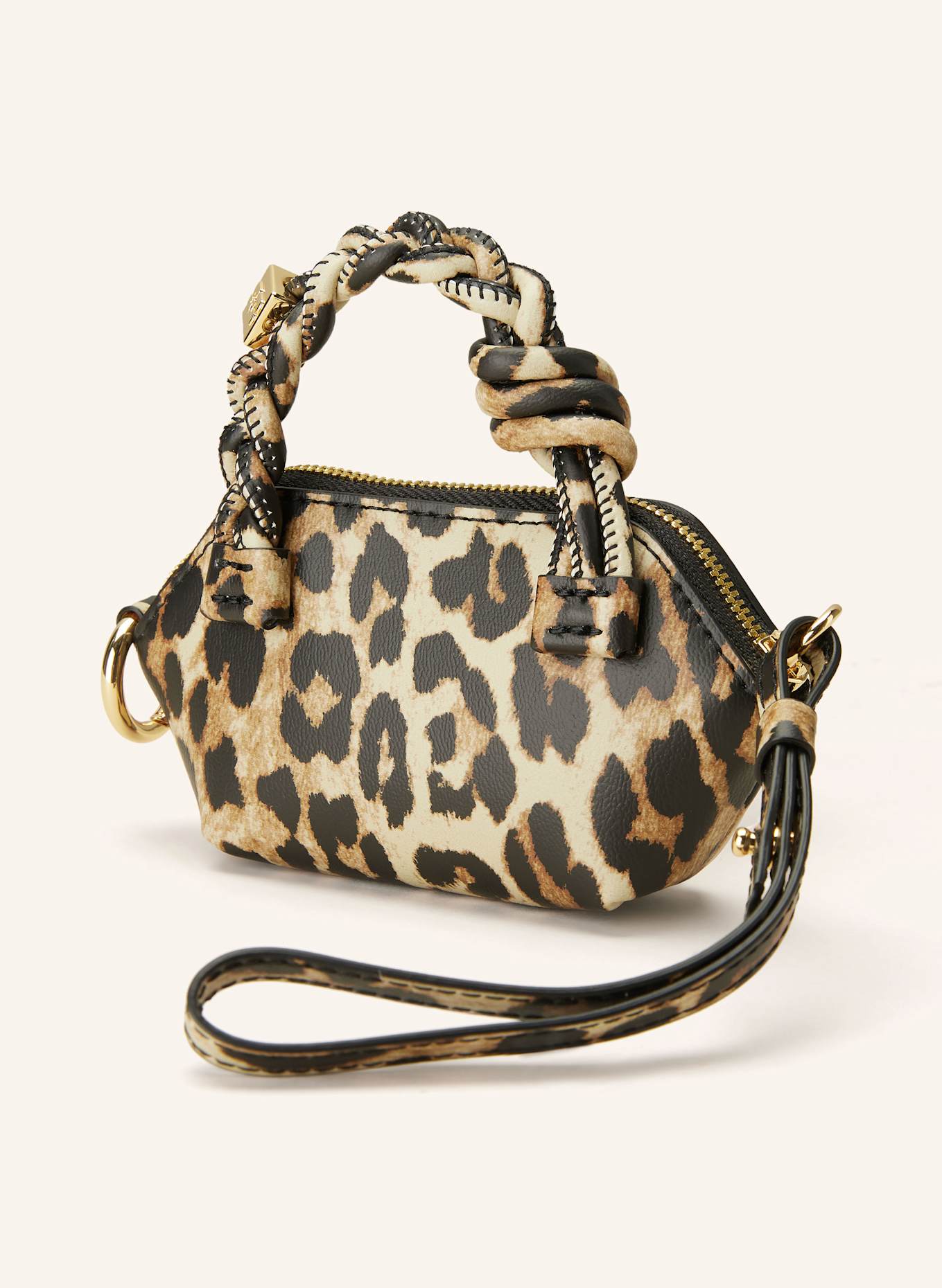 GANNI porte-clés: MARRON