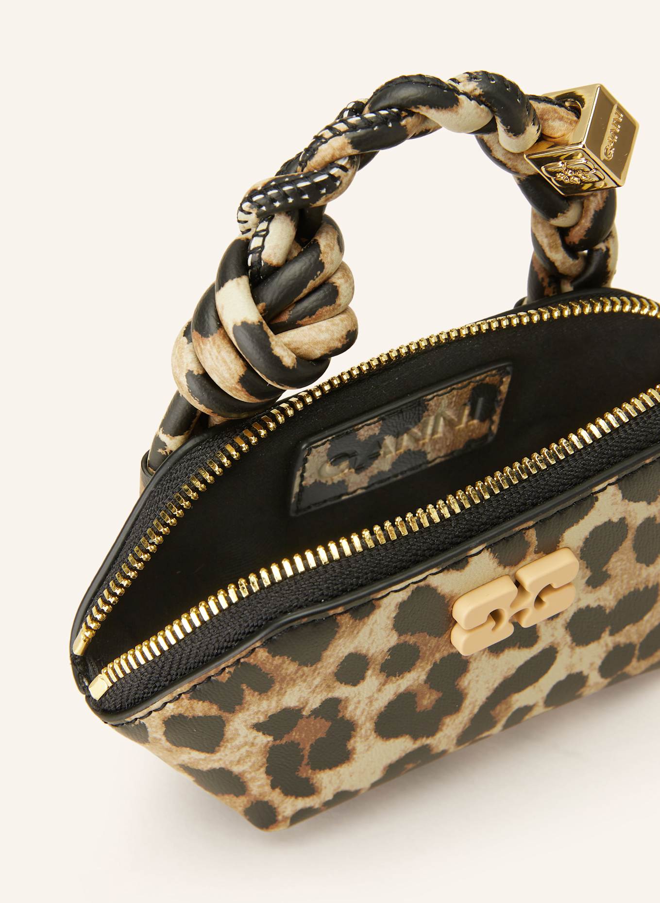 GANNI porte-clés: MARRON