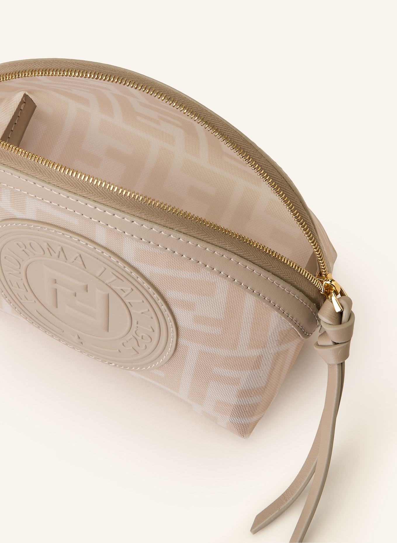 FENDI Kosmetiktasche FF: BEIGE