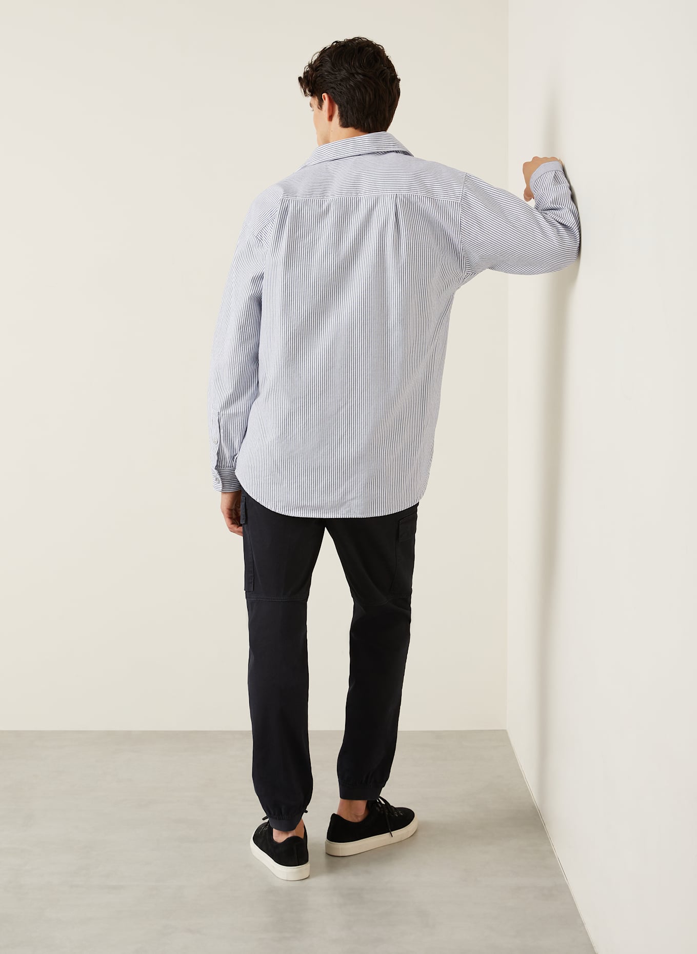 STONE ISLAND Hemd MARINA Comfort Fit: BLAU / WEISS