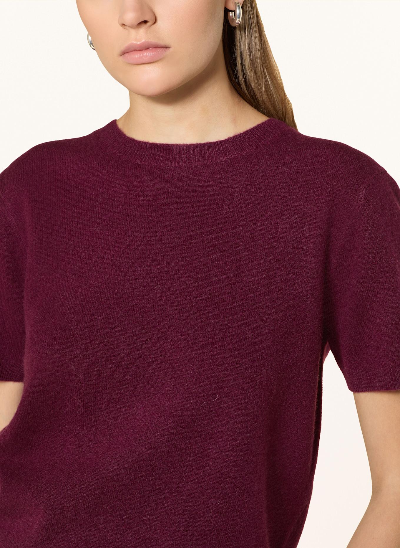 darling harbour Strickshirt aus Cashmere: BORDEAUX