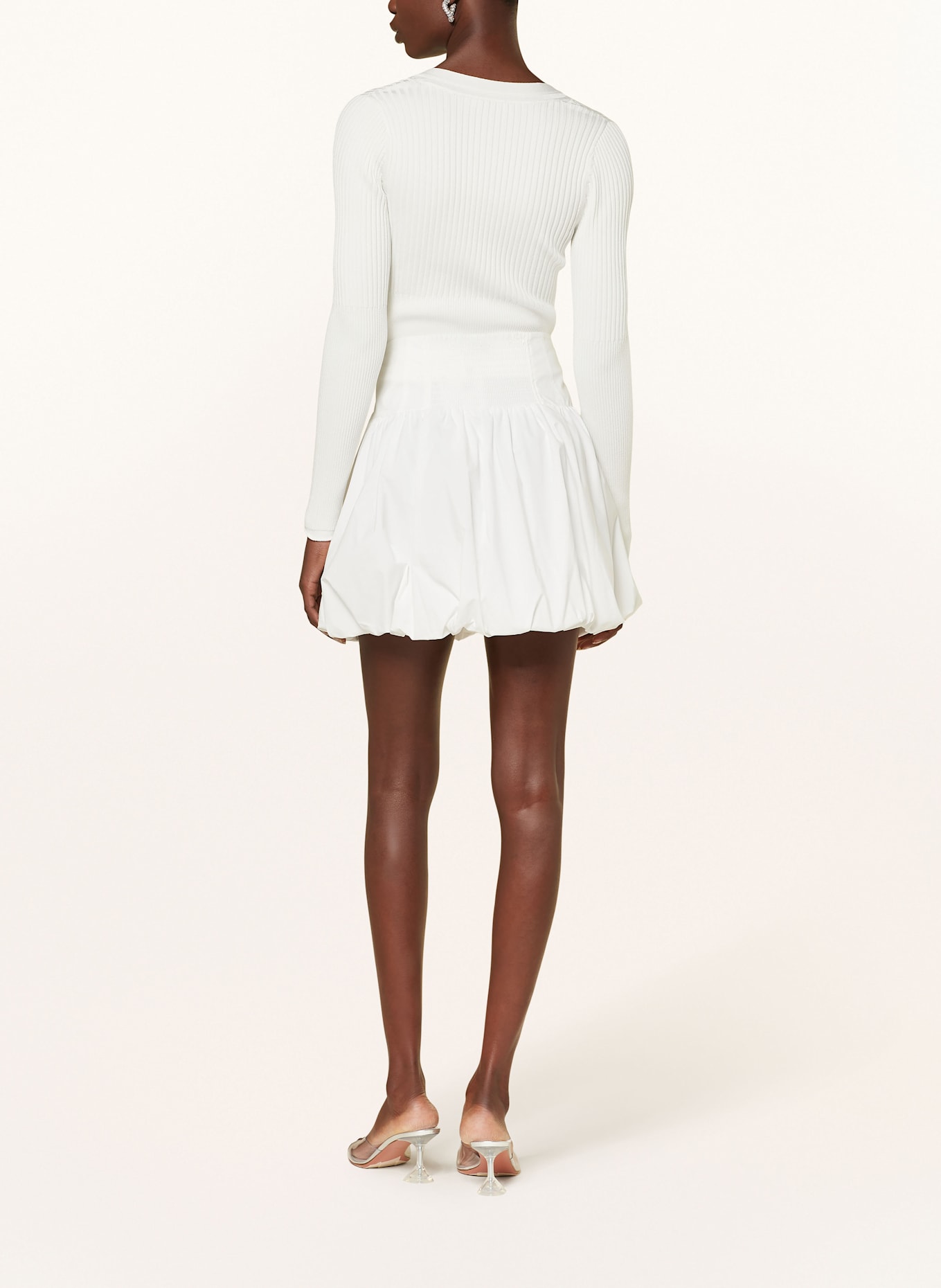 SIMKHAI Spódnica PIPPA BUBBLE: BIAŁY